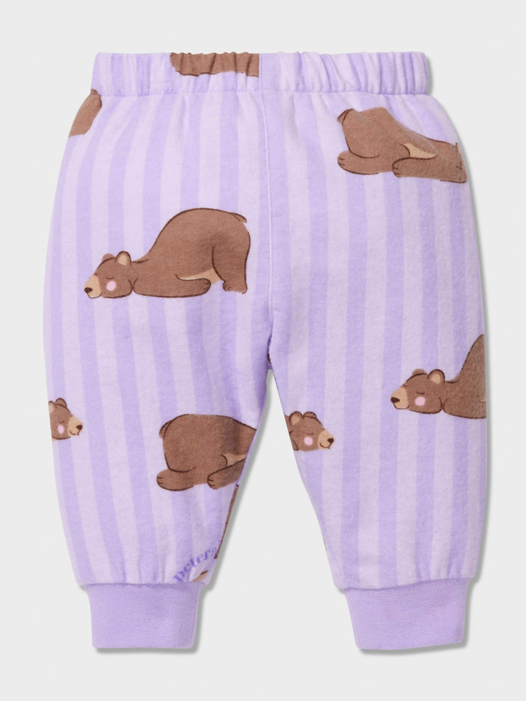 Baby Lilac Bear Classic Pj Set lilac image 1