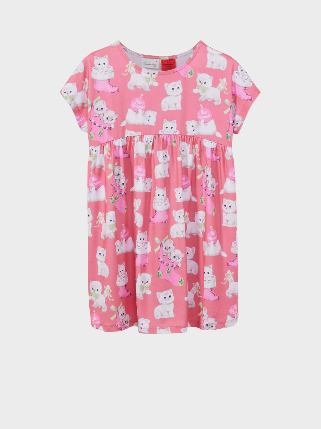 Jnr Girls Kitty Nightie multi image 3