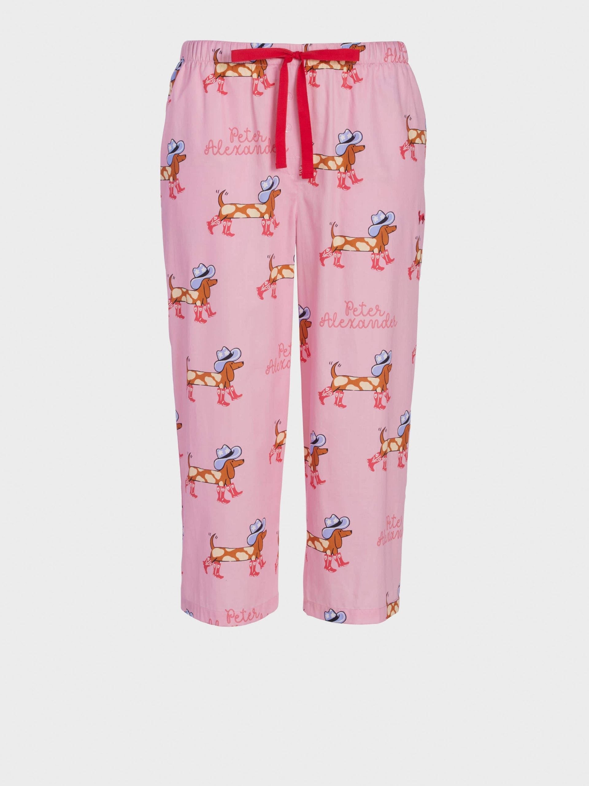 Cowdog 100% Cotton 3/4 Pj Pant Multi image 3