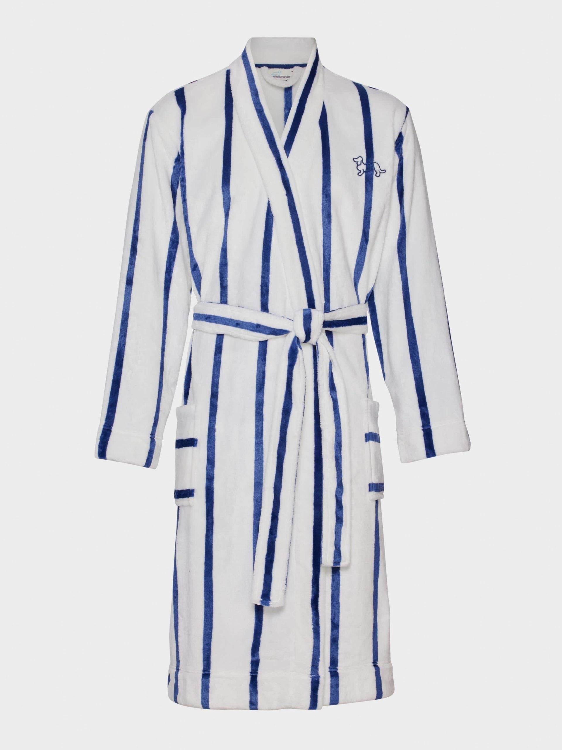 Navy Stripe Gown multi image 4