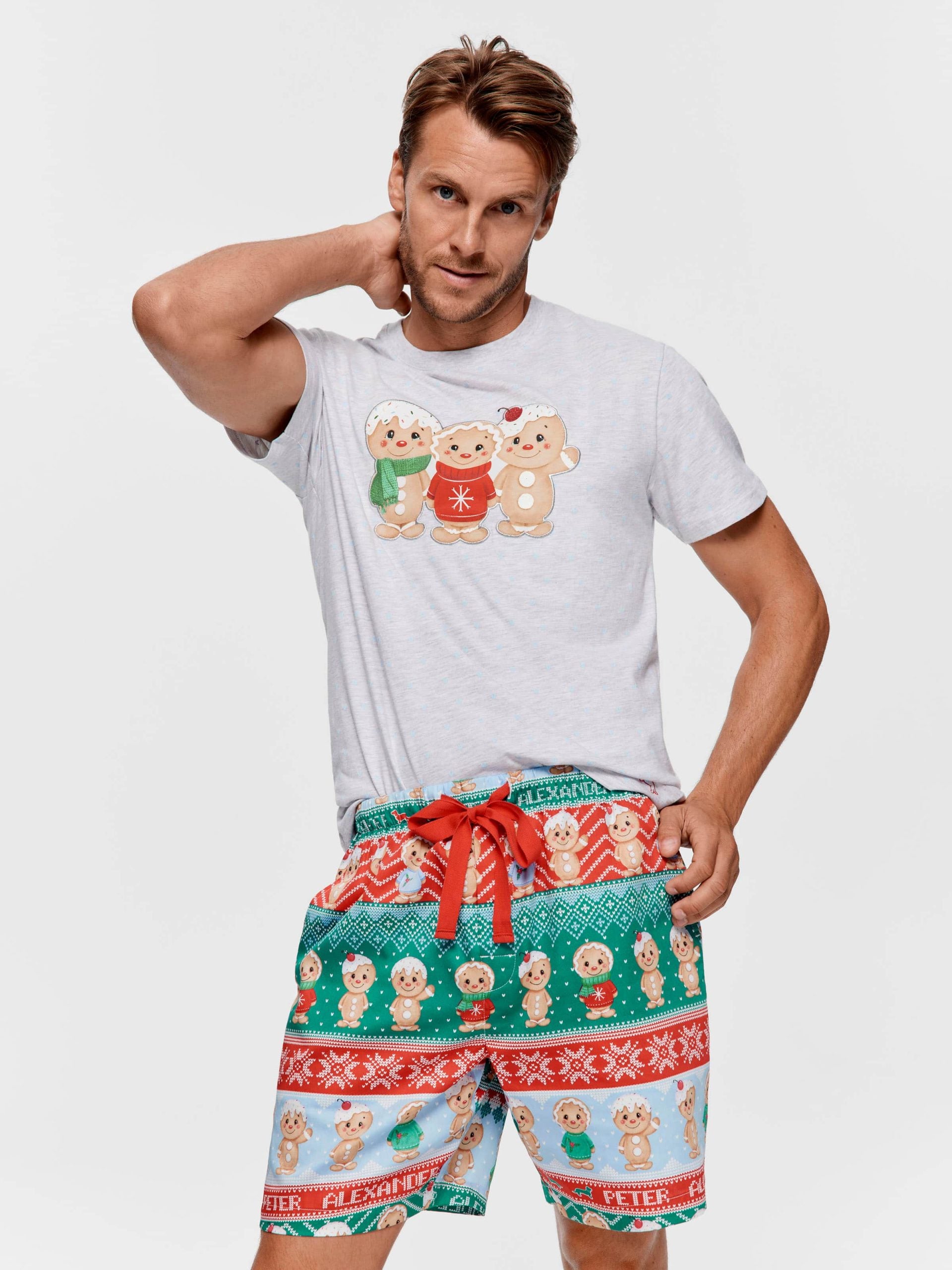 Gingerbread Short Sleeve Set multi image 3