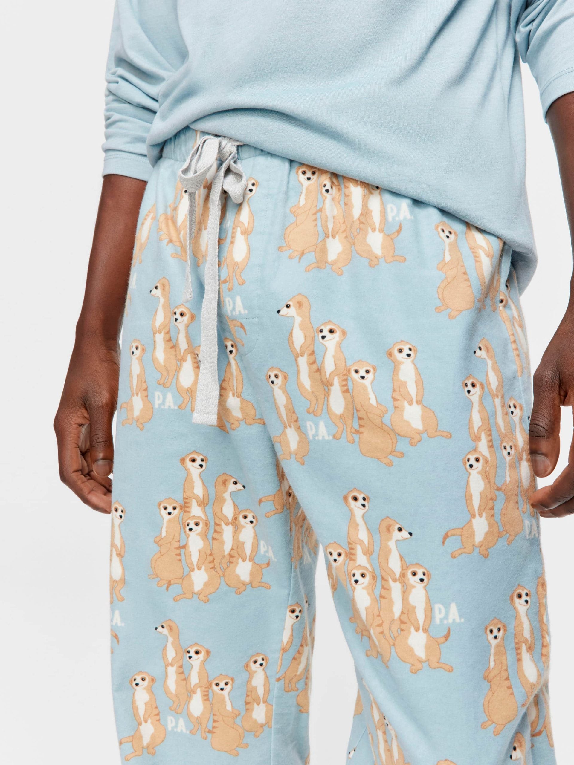 Meerkat Flannelette Classic Pj Pant multi image 1