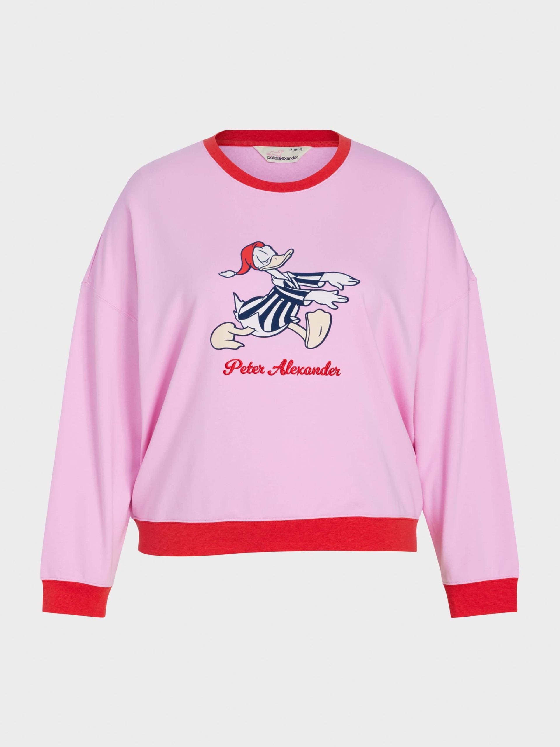 P.A. Plus Sleepy Donald Duck Sweater Pink image 3