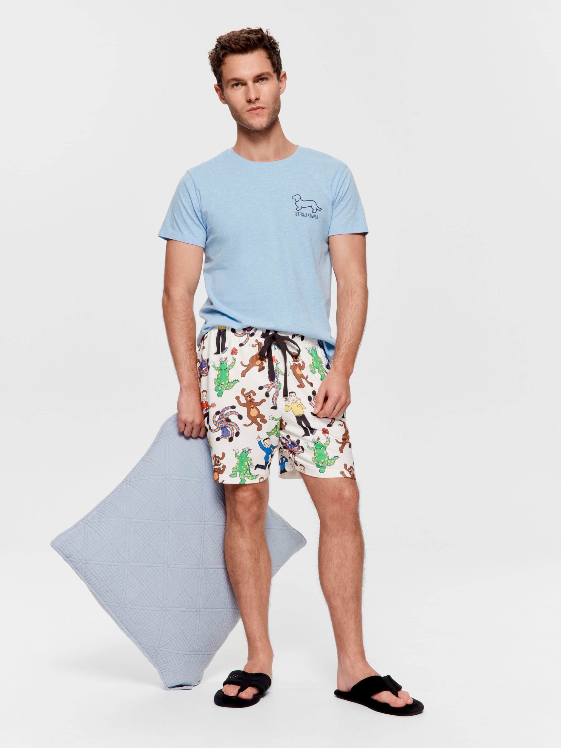 The Wiggles Knit Mid Short Multi image 0