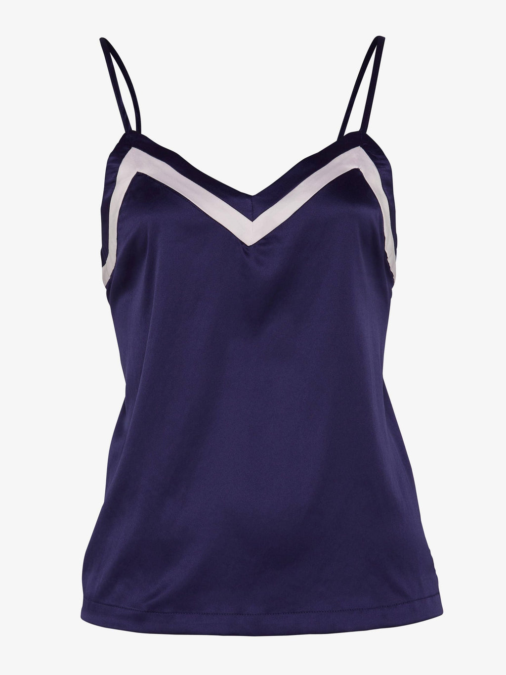 Navy Tux Luxe Satin Cami Multi image 3