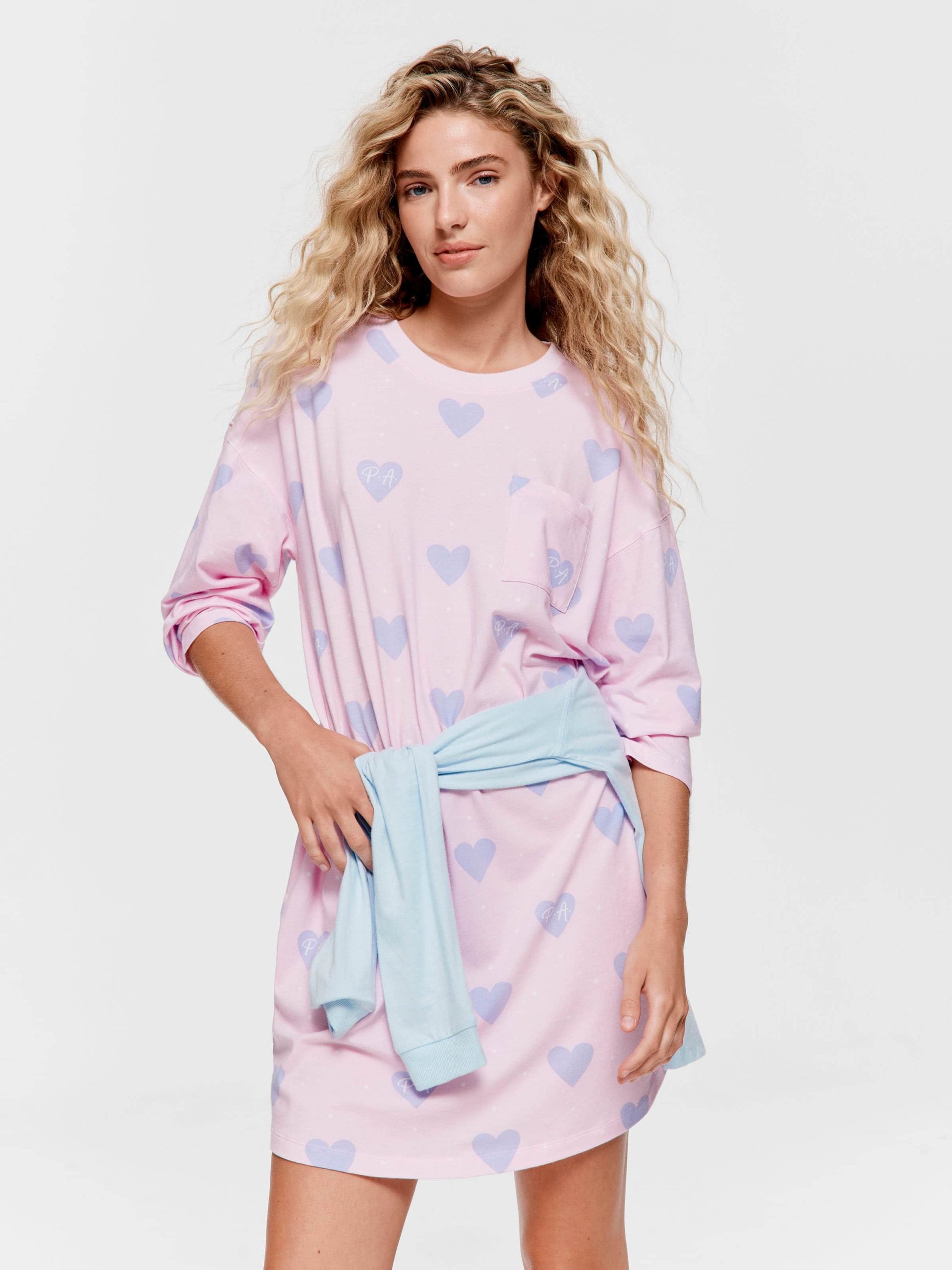 Love Heart Nightie multi image 1