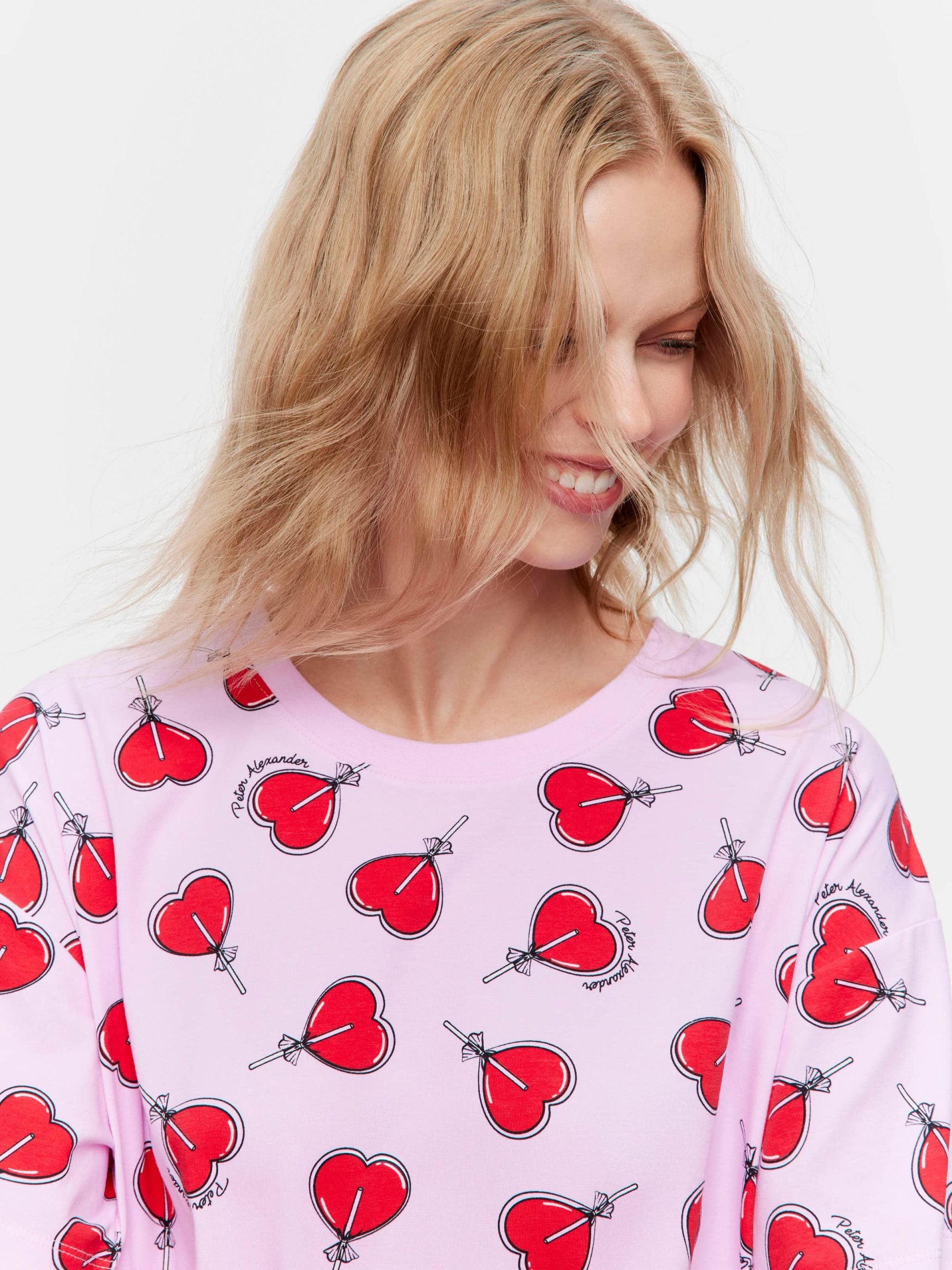 Heart Lollipop Sleep Tee multi image 2