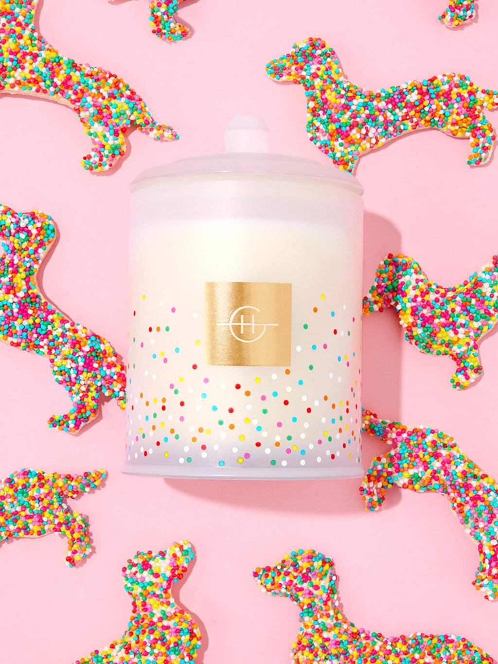 Glasshouse Fragrances Fairy Bread 380G Candle multi image 1