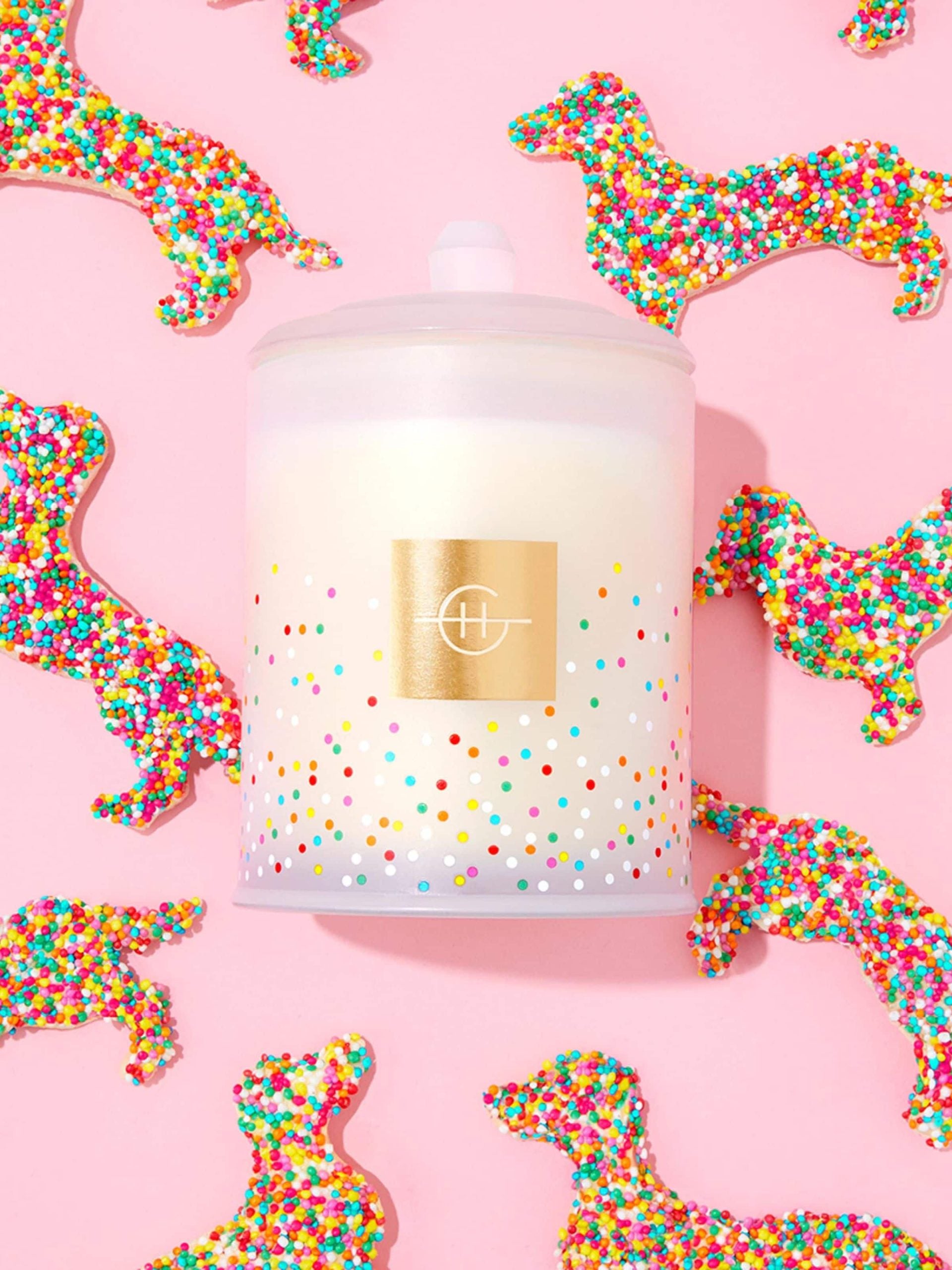 Glasshouse Fragrances Fairy Bread 380G Candle multi image 1