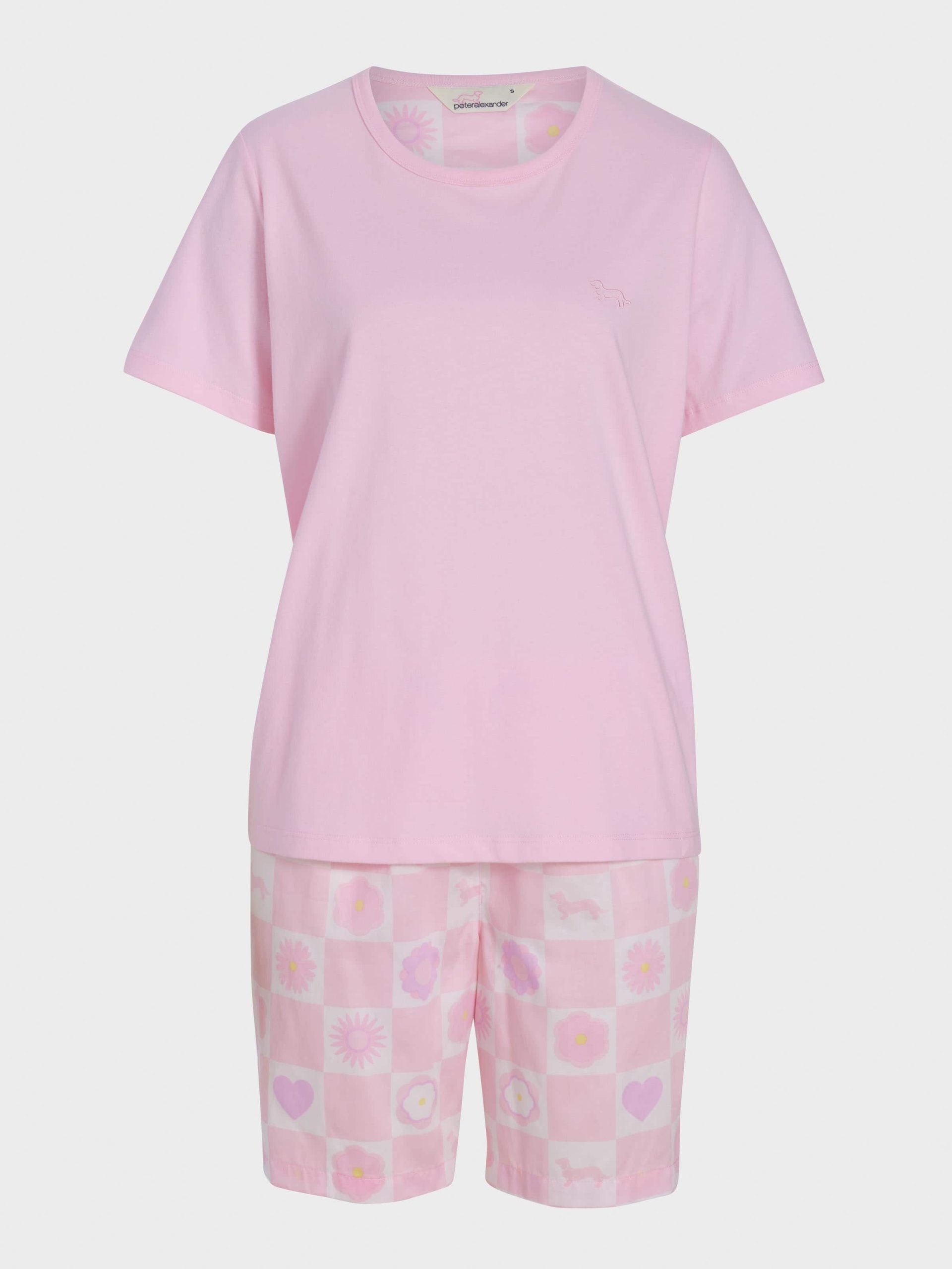 Penny Check Floral Pj Set multi image 3