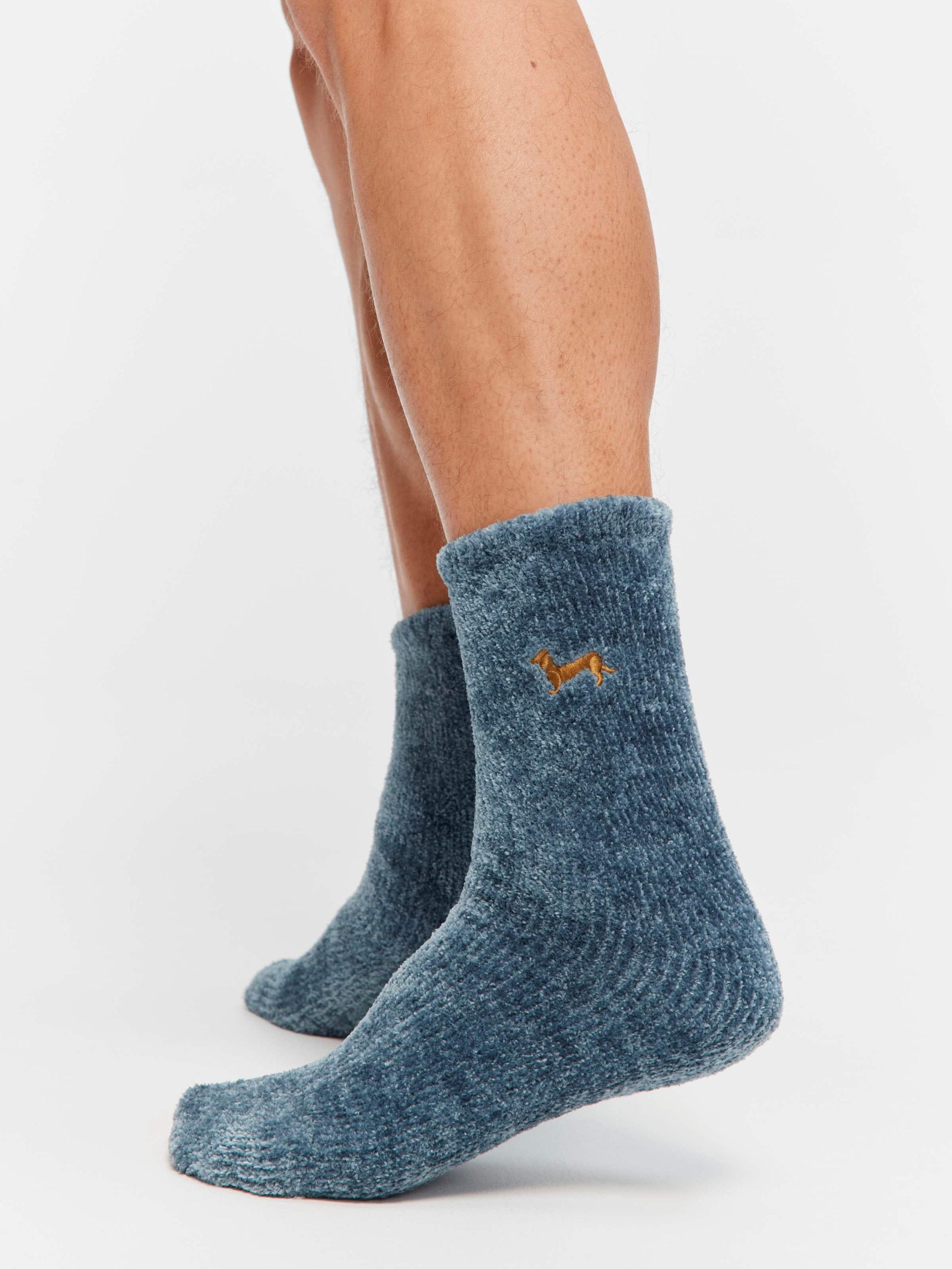 Chenille Green Rib Sock green image 0