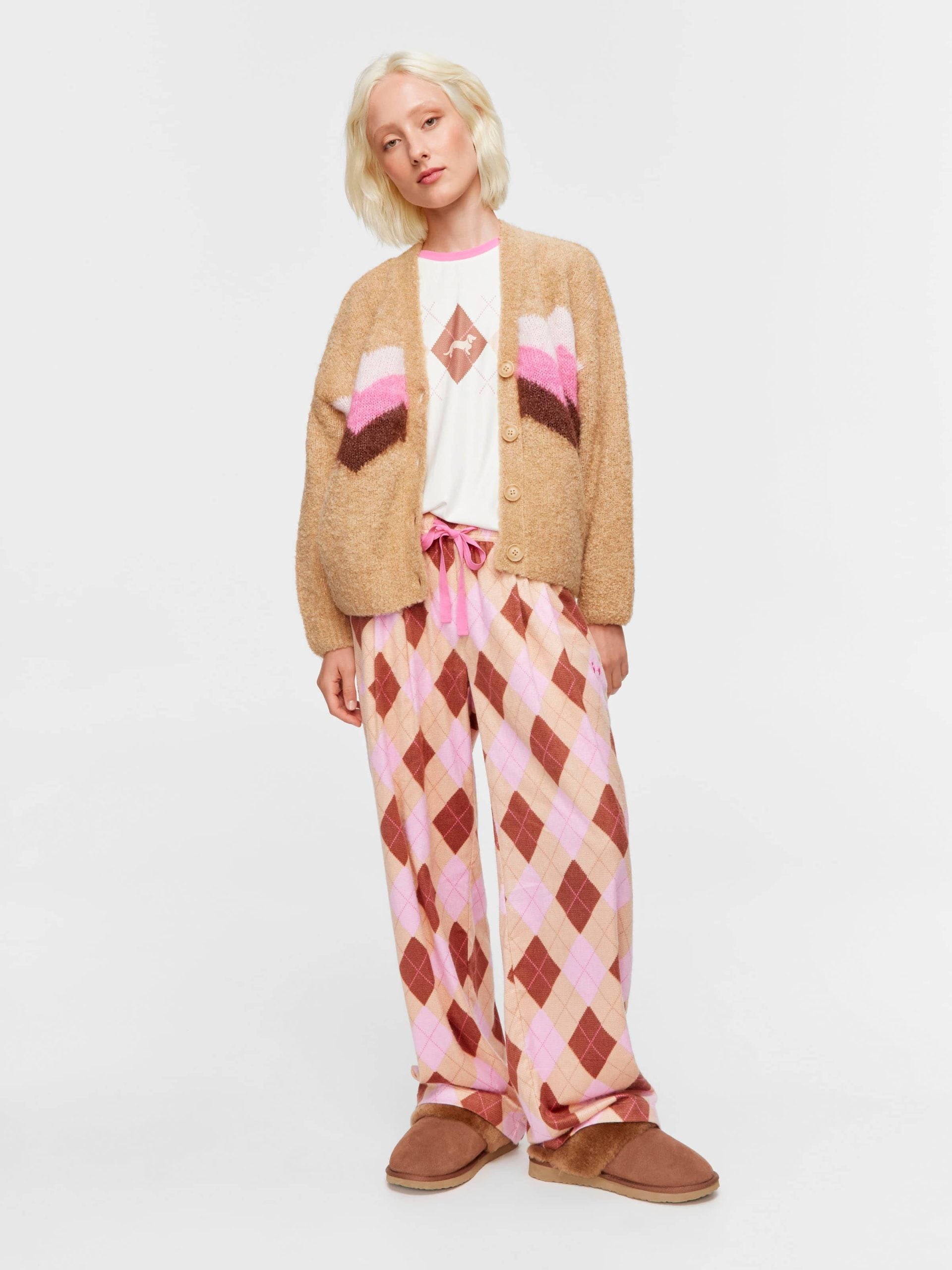 Zig Zag Knit Cardi multi image 2