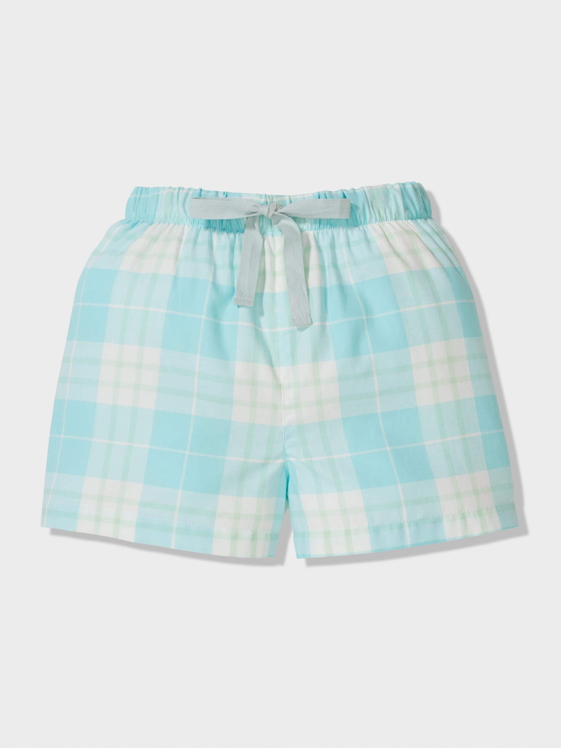 Boys Light Check Pj Set multi image 1