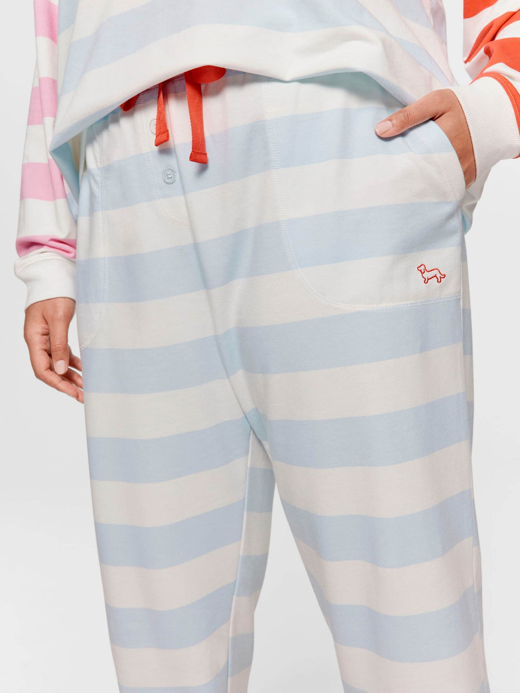 P.A. Plus Pastel Stripe Easy Pj Pant Multi image 1