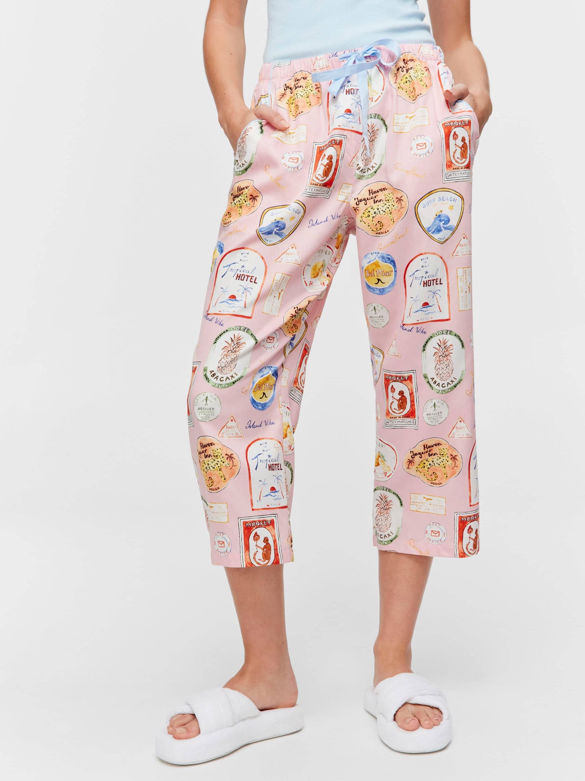 Souvenir 3/4 Pj Pant multi image 2
