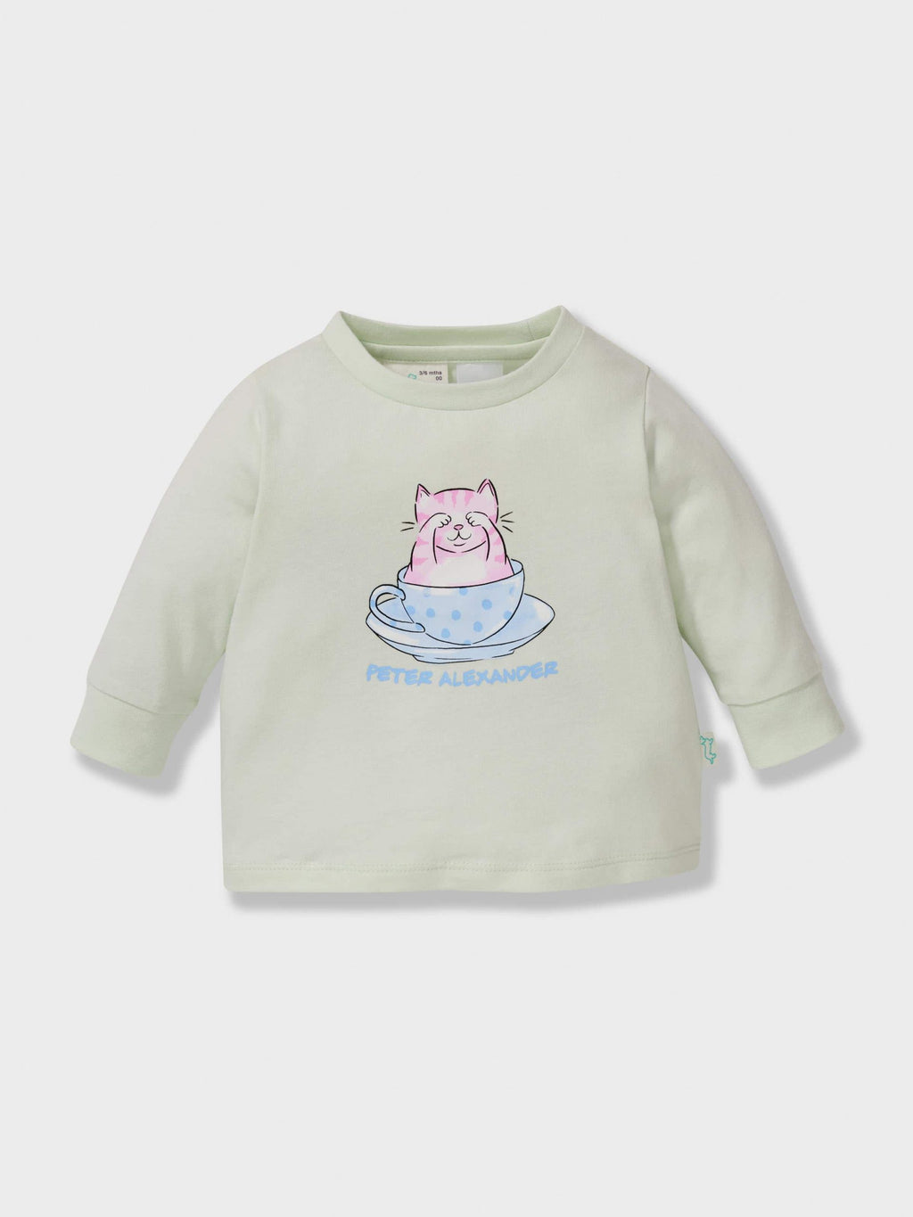 Baby Teacup Kitty Long Pj Set multi image 2