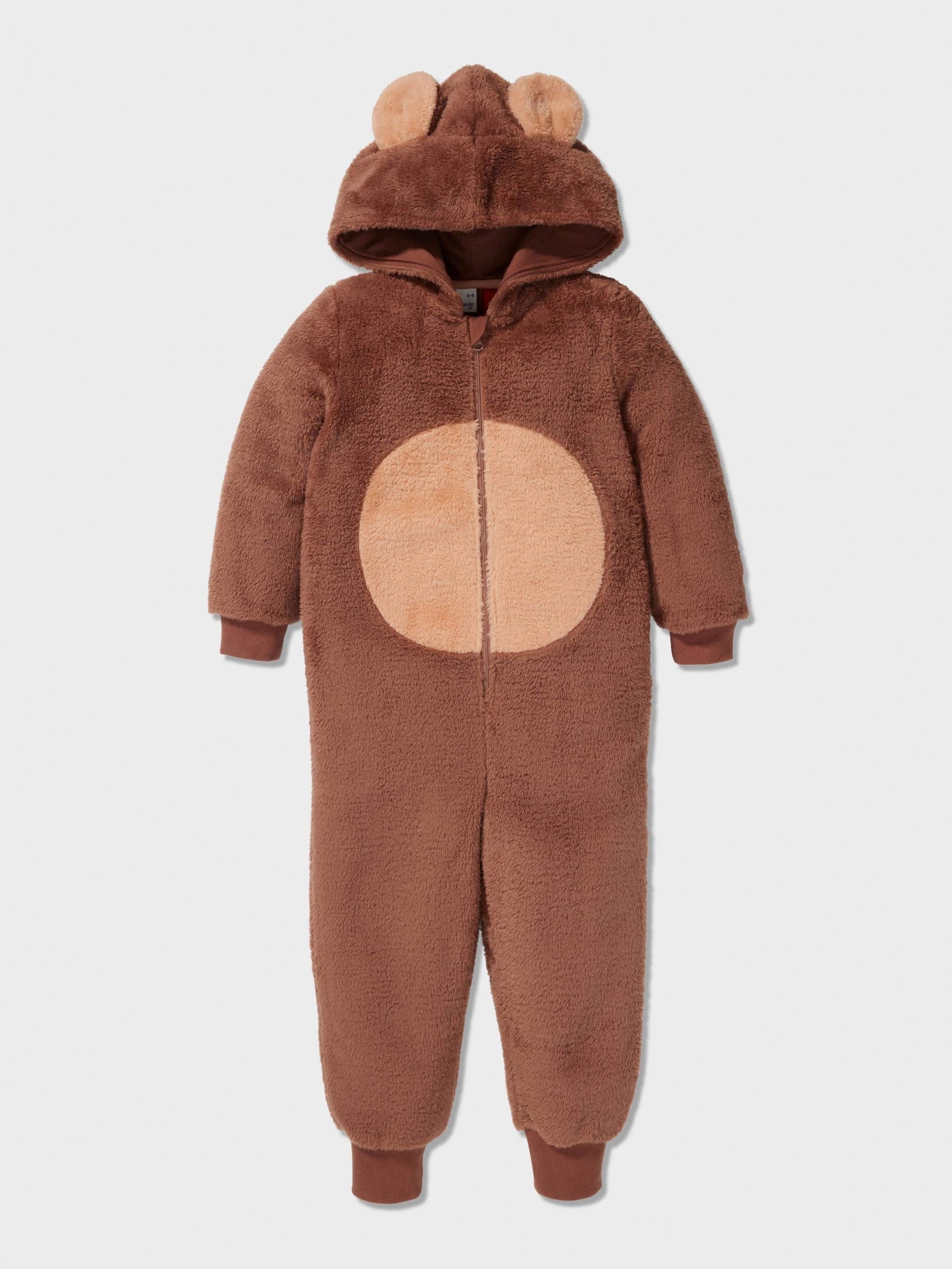 Jnr Kids Bear Onesie multi image 3
