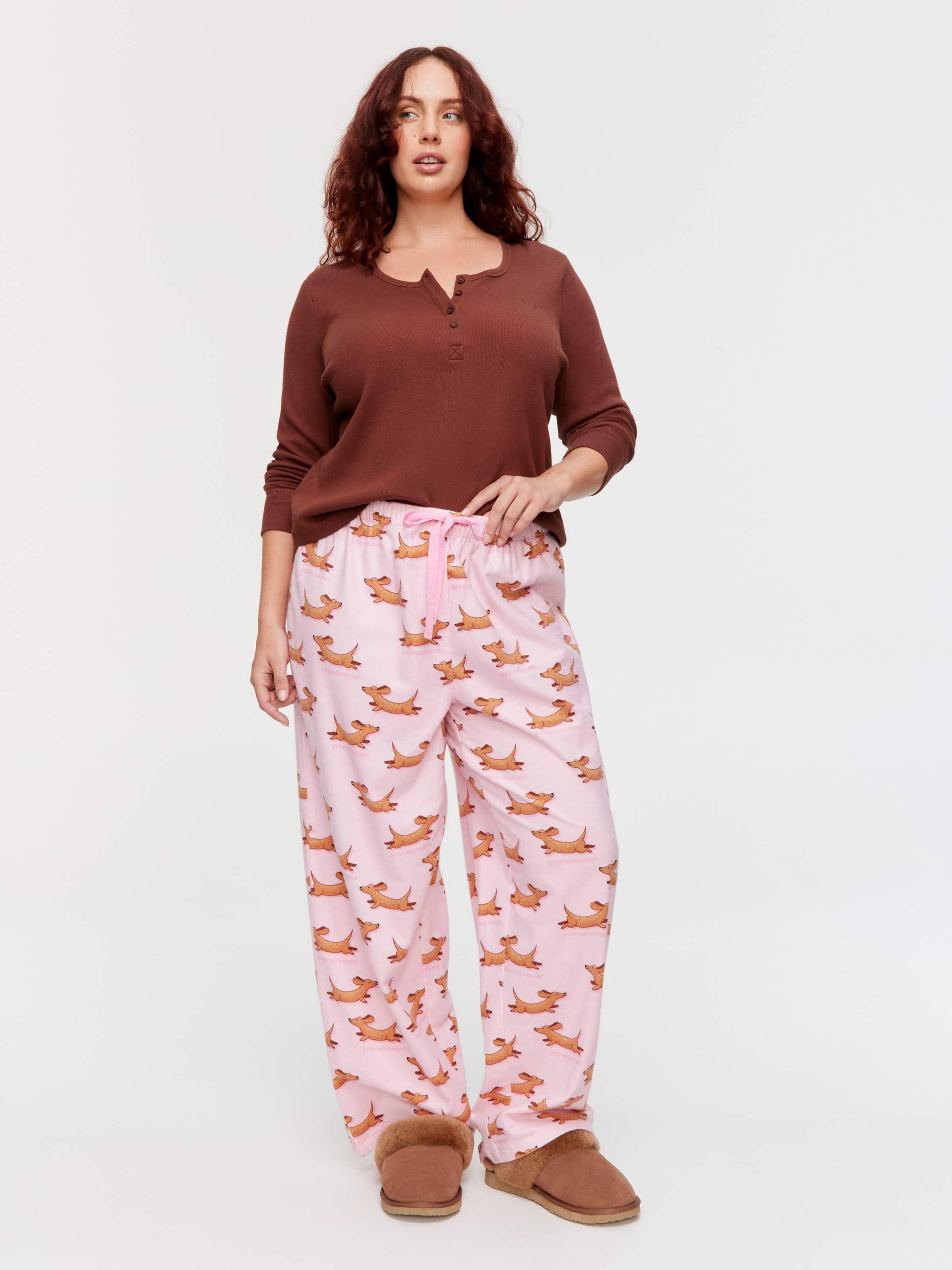 P.A. Plus Running Penny Classic Flannelette Pj Pant Multi image 1