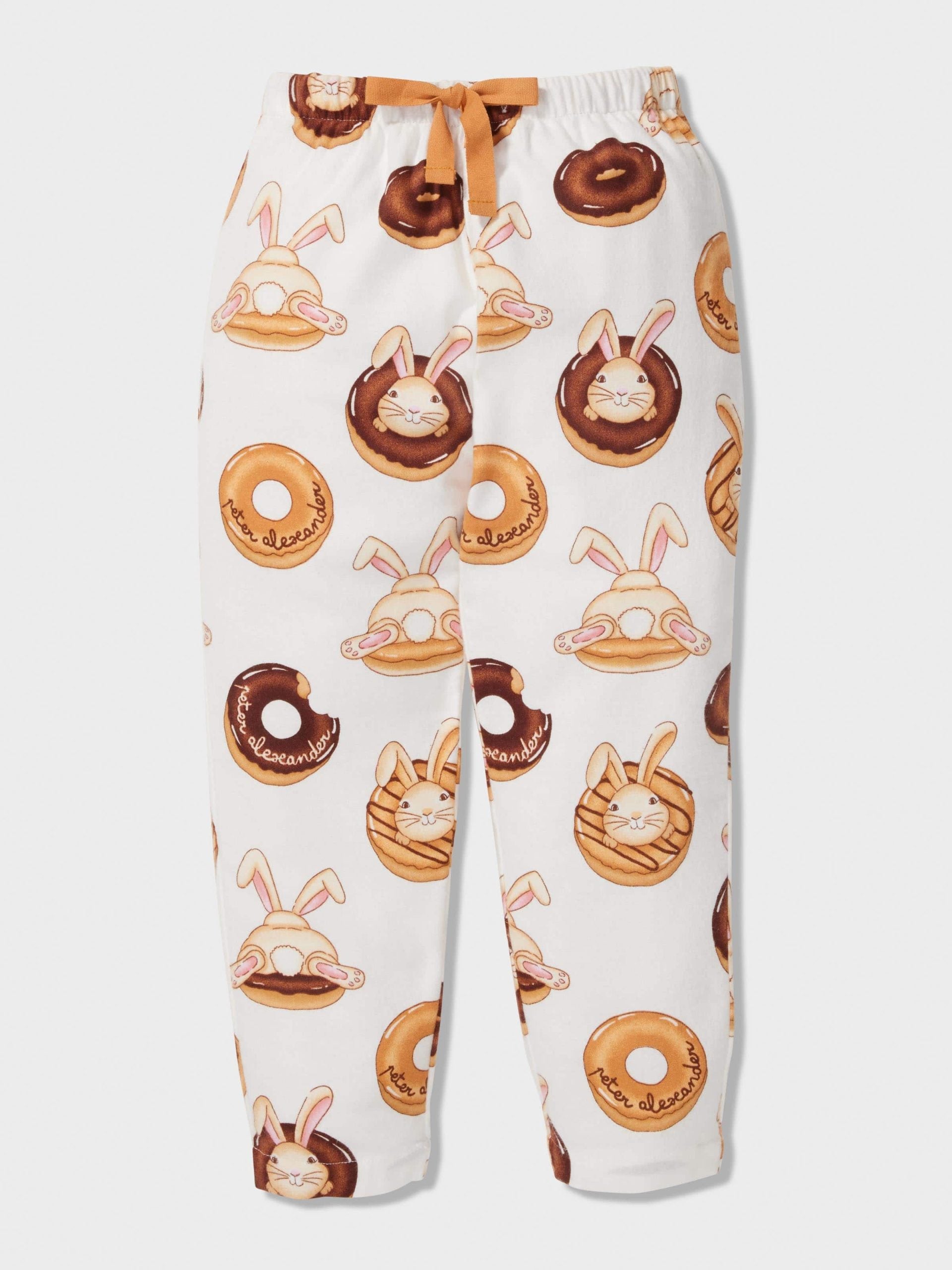 Jnr Kids Krispy Kreme Bunny Bamboo Flannelette Classic Pj Set multi image 3