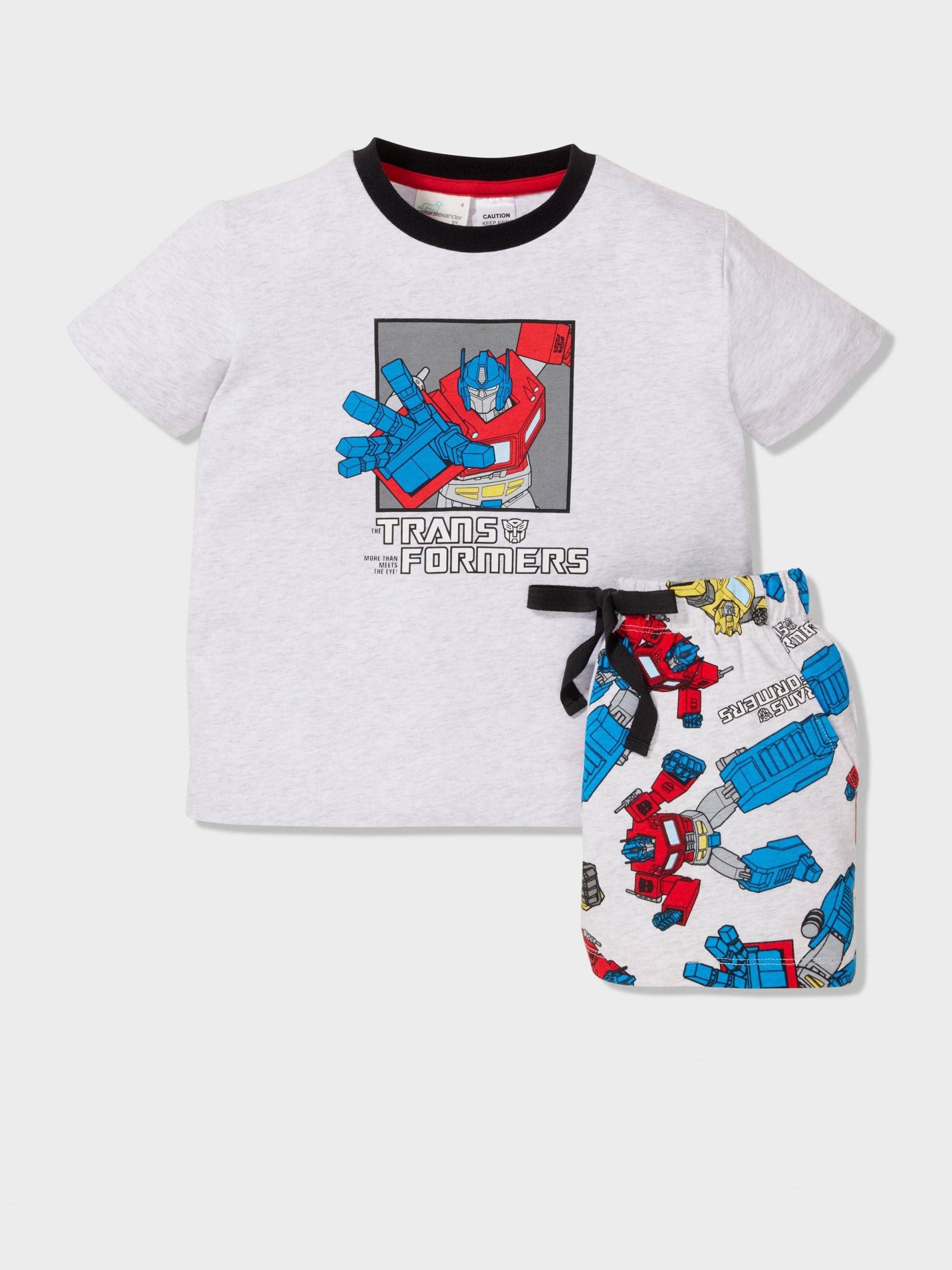 Jnr Boys Transformers Pj Set multi image 2