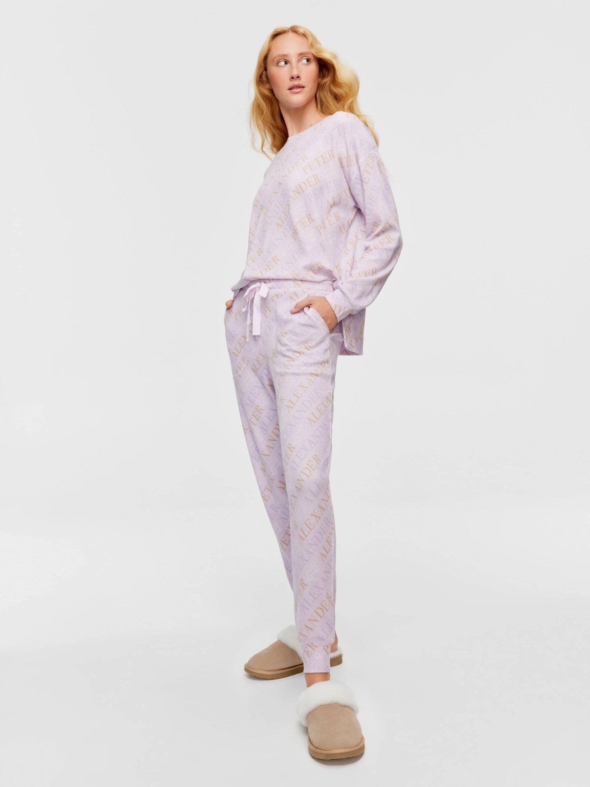 Waffle Logo Easy Pj Pant multi image 0