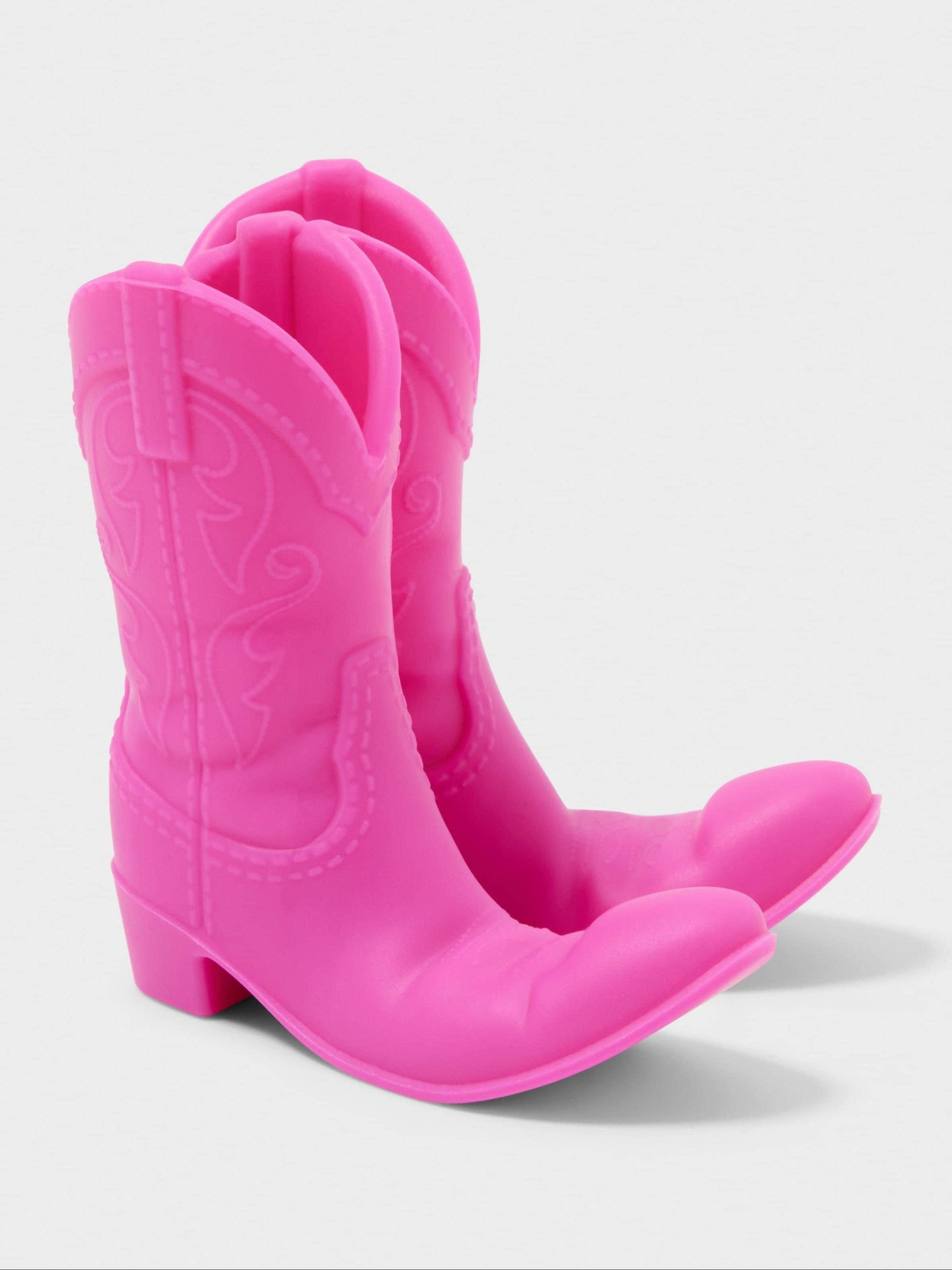 Cowboy Boot Phone Stand Pink image 1