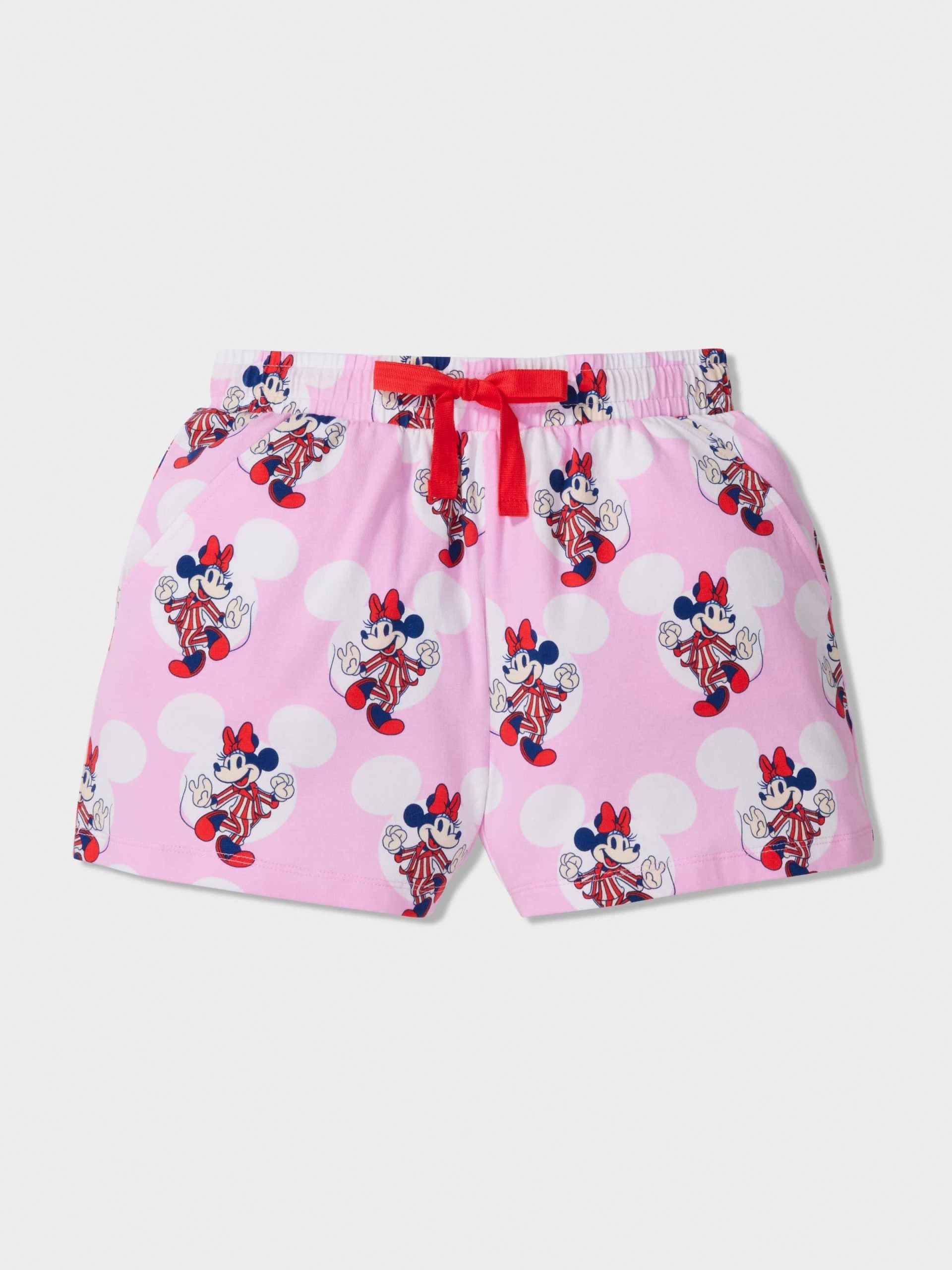 Girls Disney Minnie Short Pj Set Multi image 1