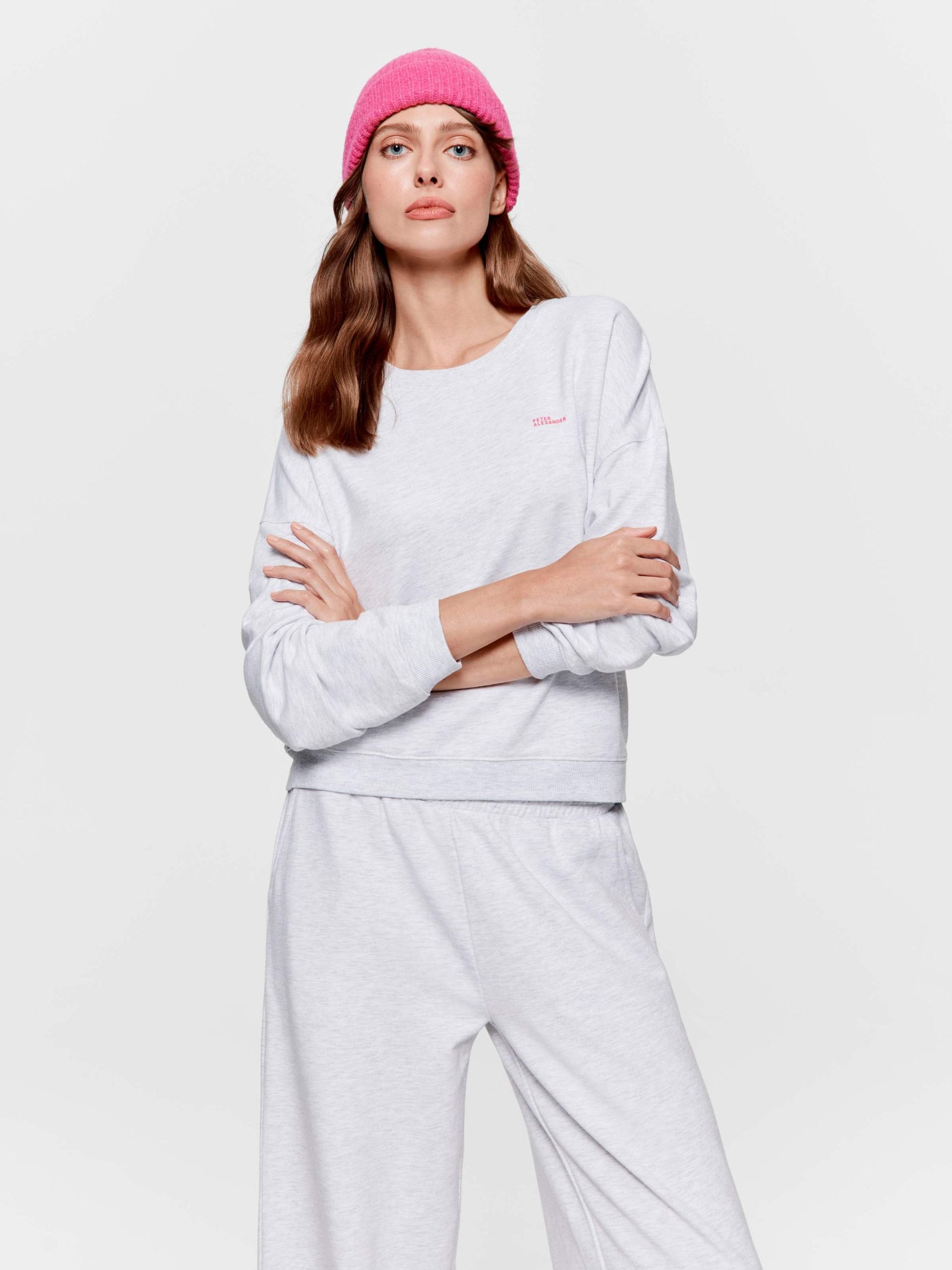 Grey Track Sweater greymarle image 1