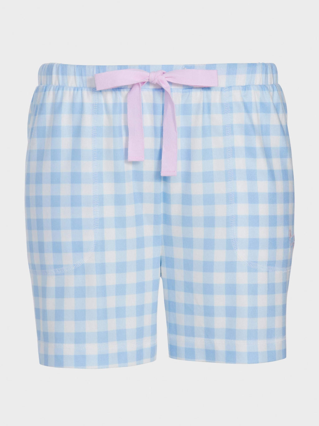 Gingham Plush Long Short multi image 3