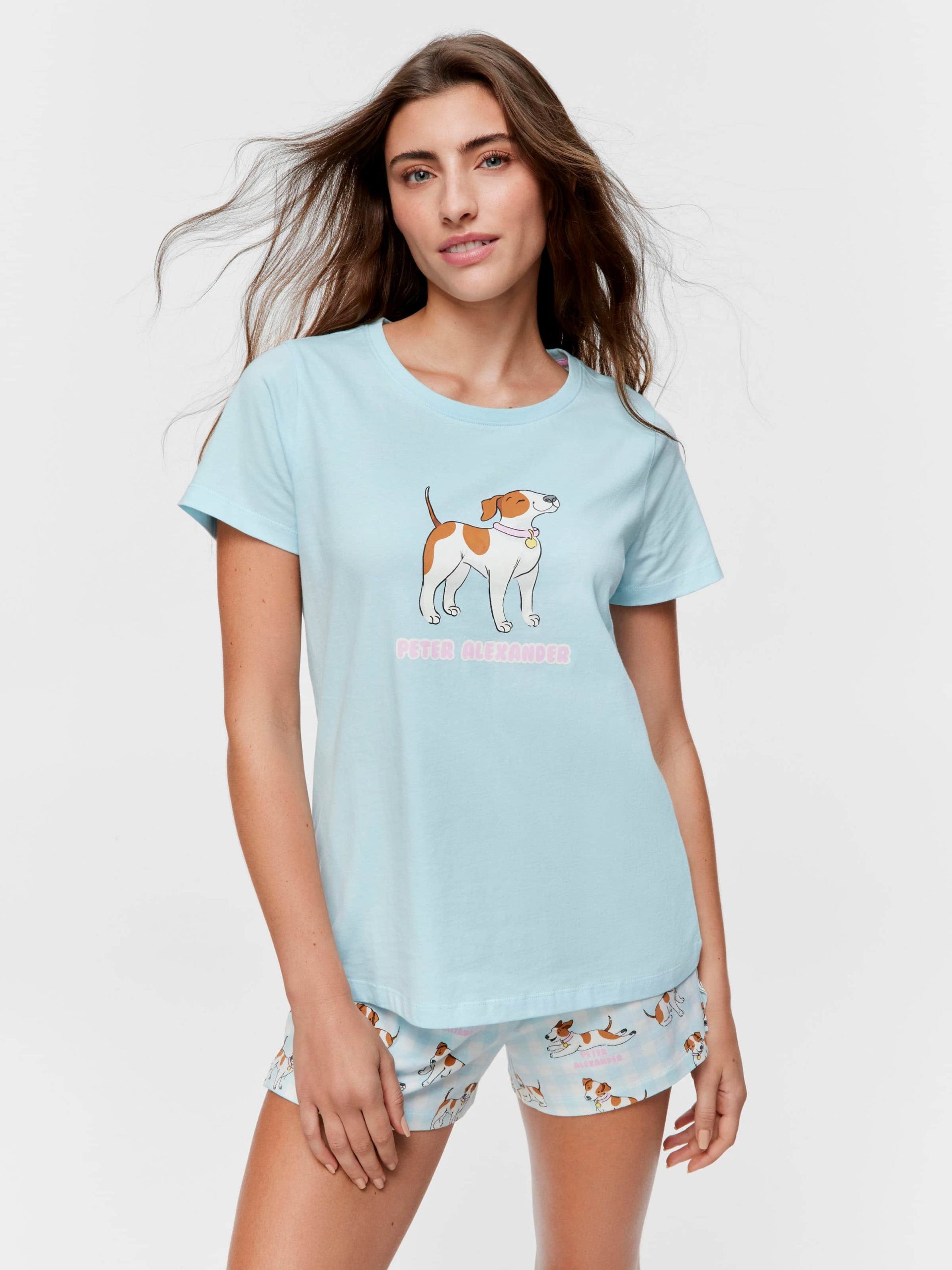 Jack Russell Tee Blue image 0