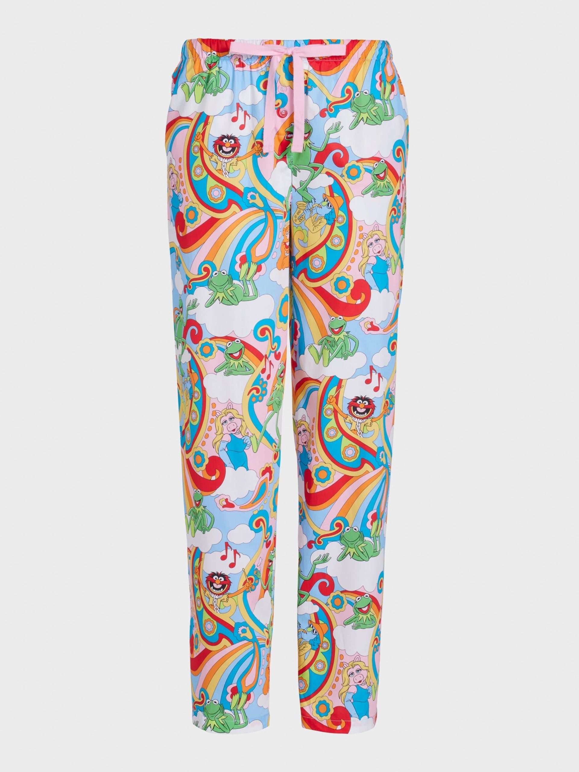 The Muppets Rainbow 100% Cotton Pj Pant multi image 3
