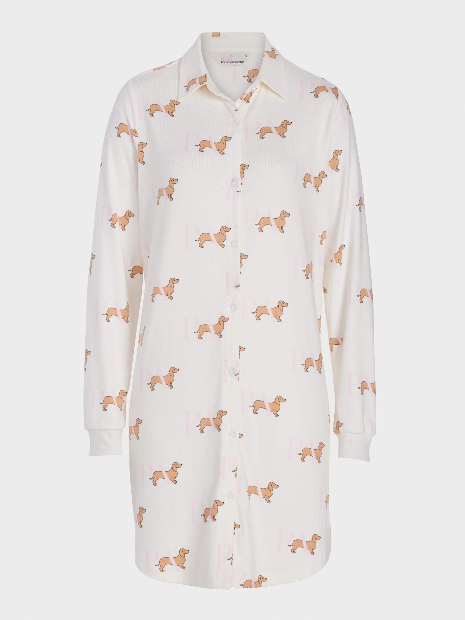 P.A. Penny Long Sleeve Plush Nightshirt multi image 3
