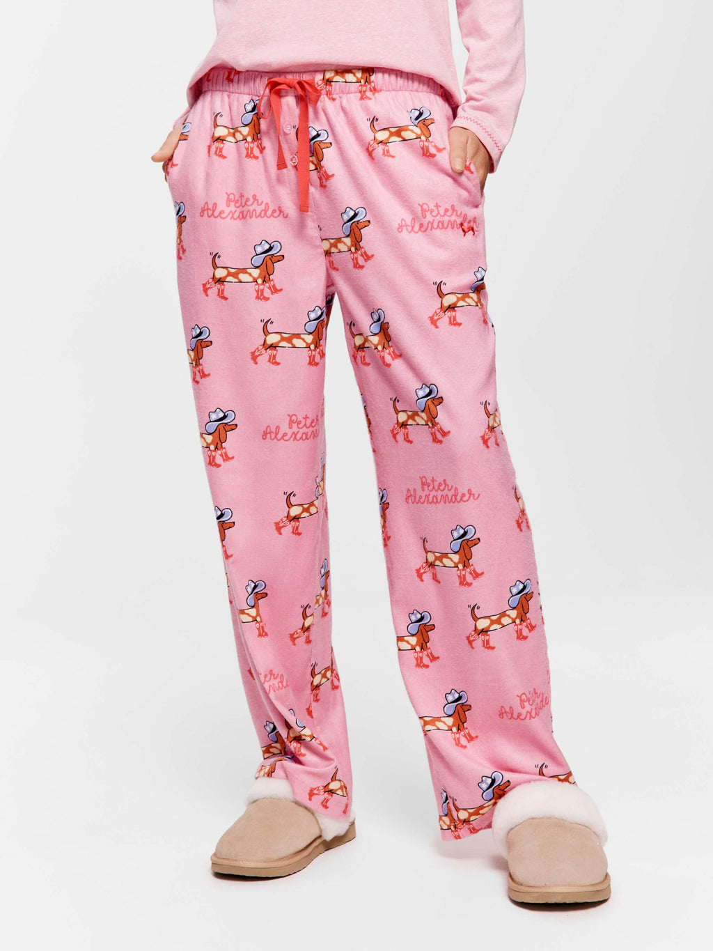 Cowdog Bamboo Flannelette Classic Pj Pant Multi image 2
