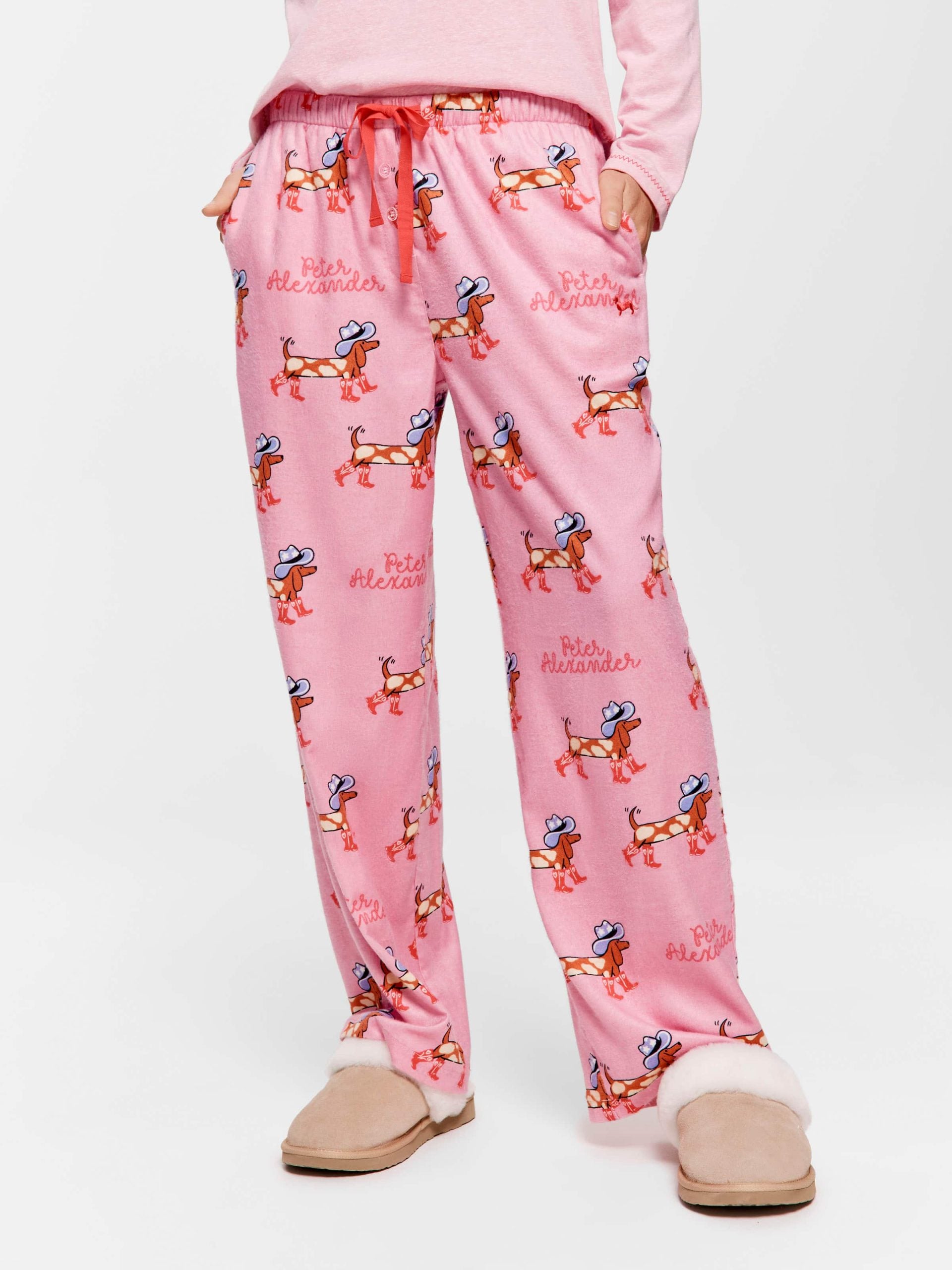 Cowdog Bamboo Flannelette Classic Pj Pant Multi image 2