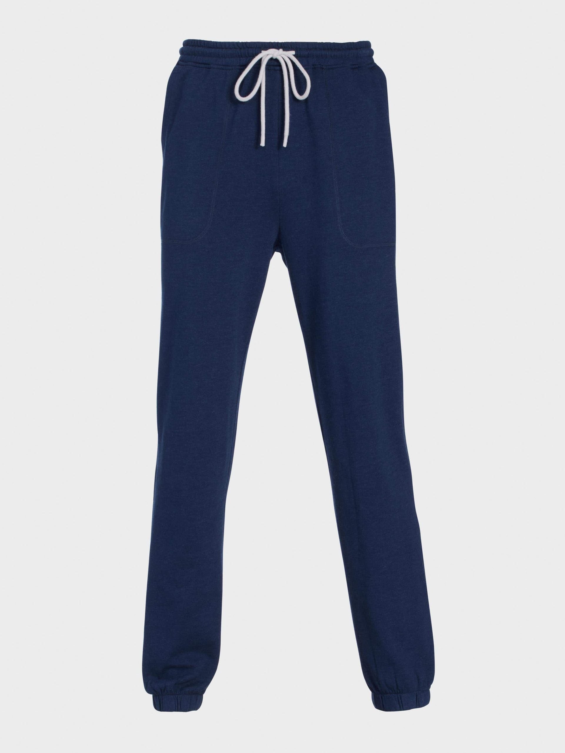 Navy Fleece Track Pant navy image 3