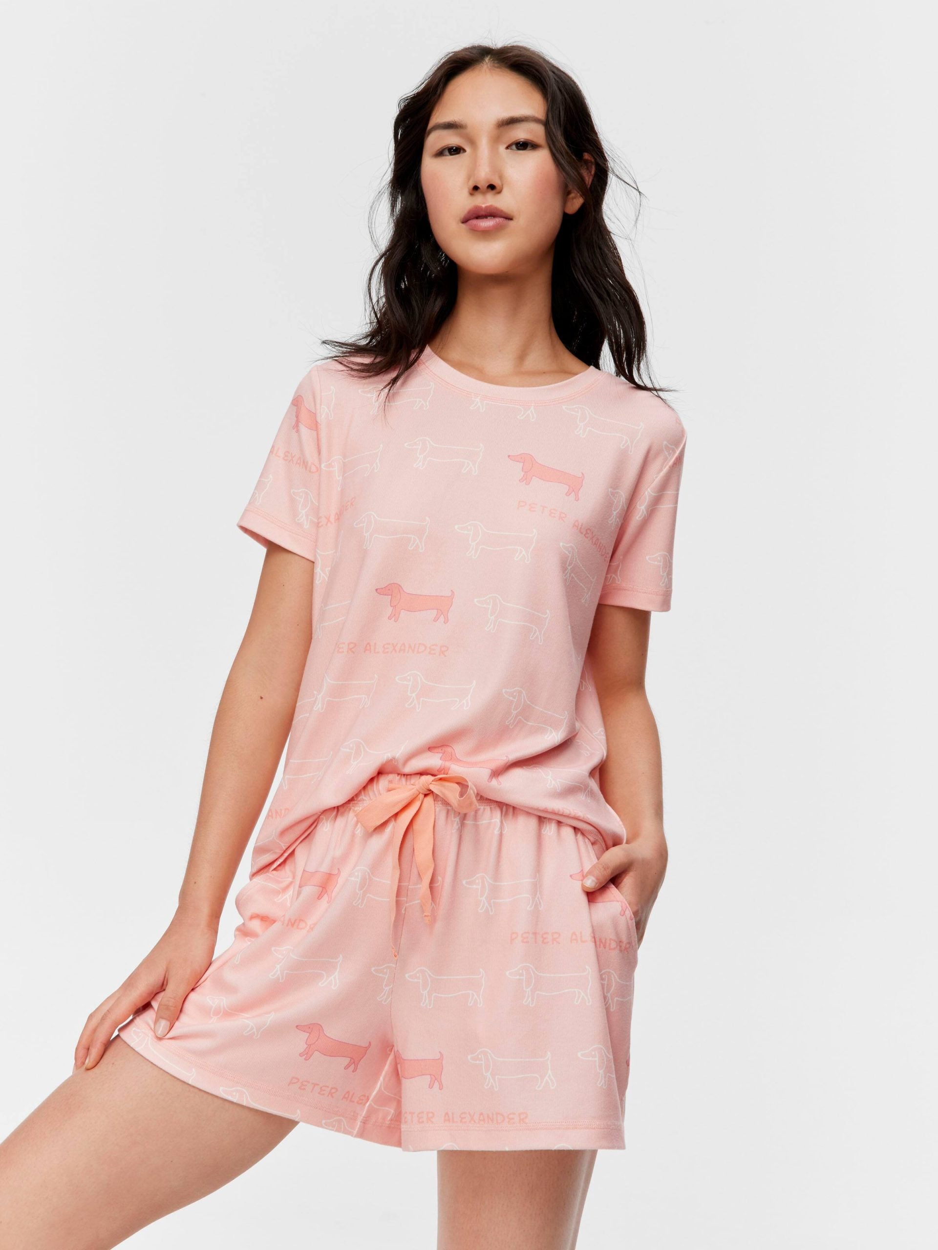 Plush Peach Penny Mid Short multi image 0
