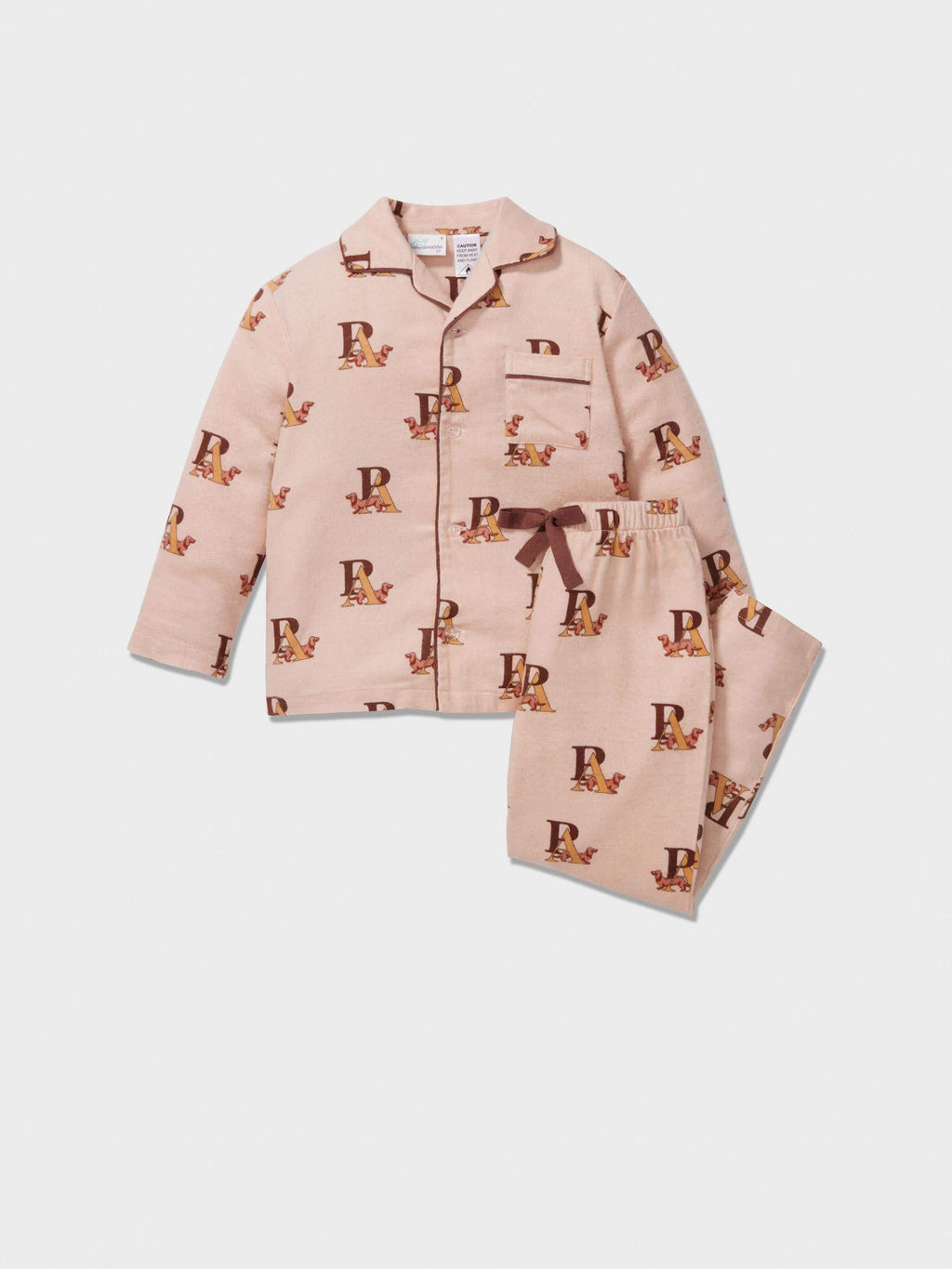 Jnr Boys P.A. Logo Classic Long Pj Set multi image 0