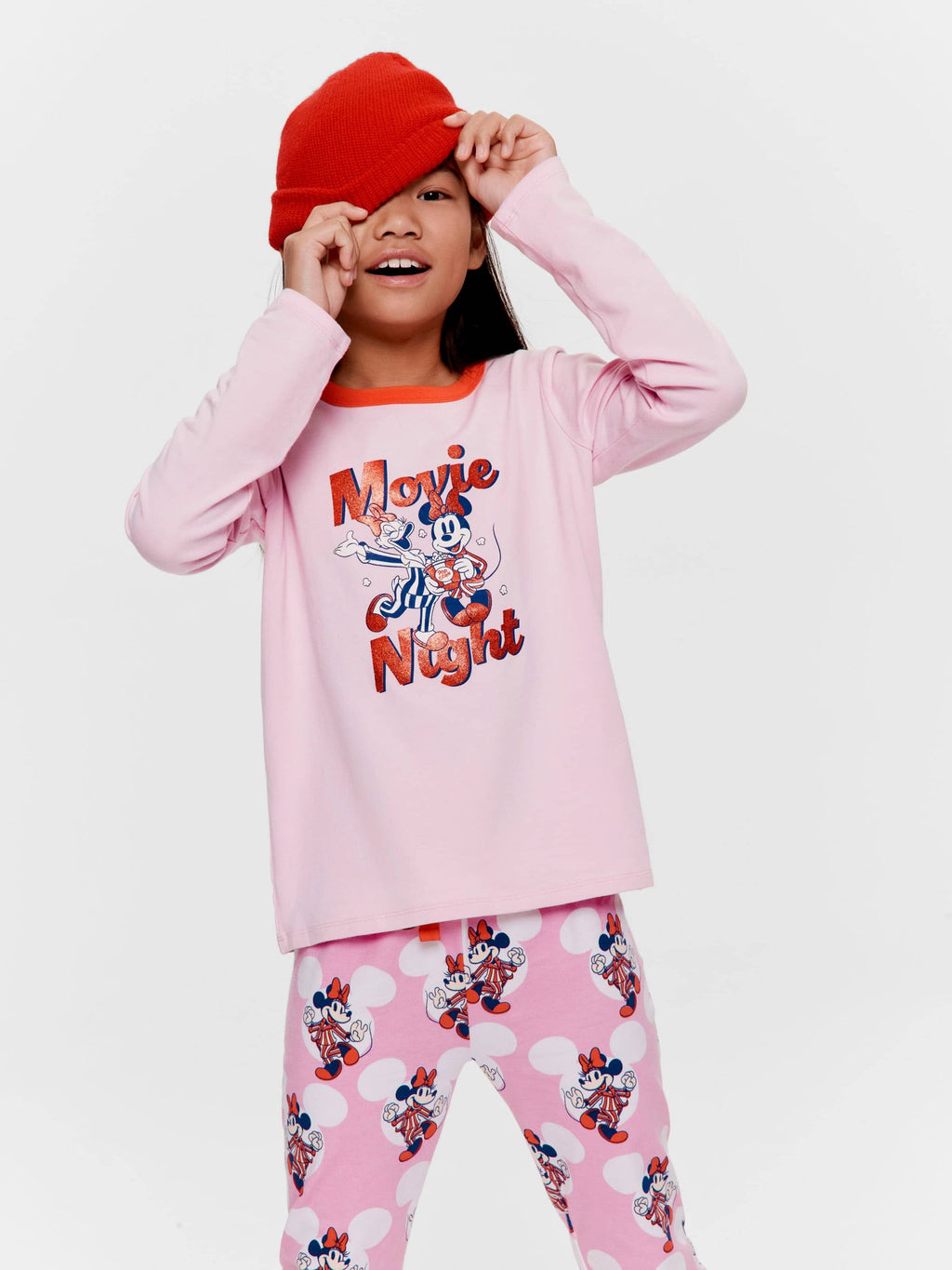 Girls Disney Minnie Long Pj Set Multi image 0