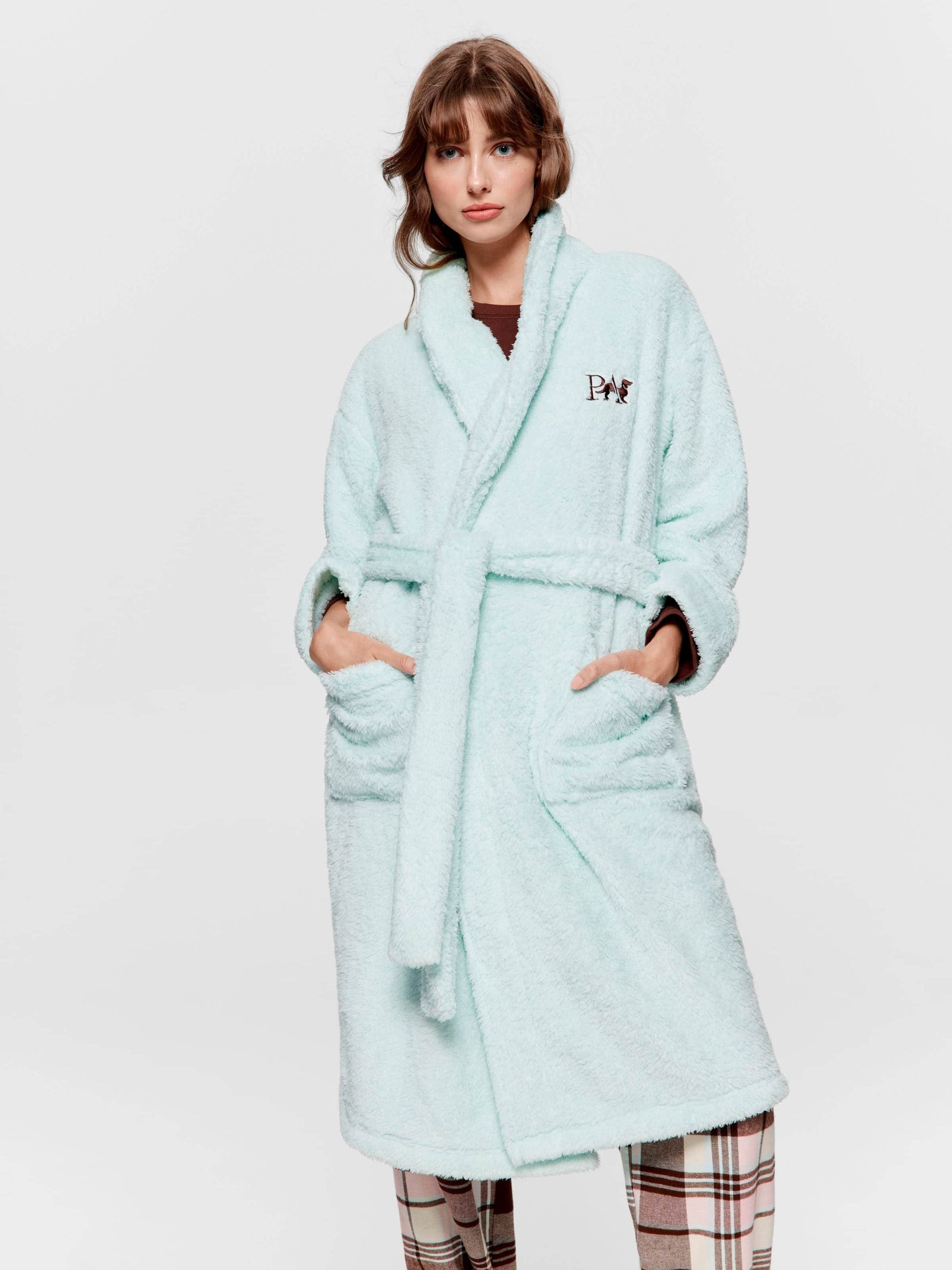Mint Fluffy Gown mint image 1