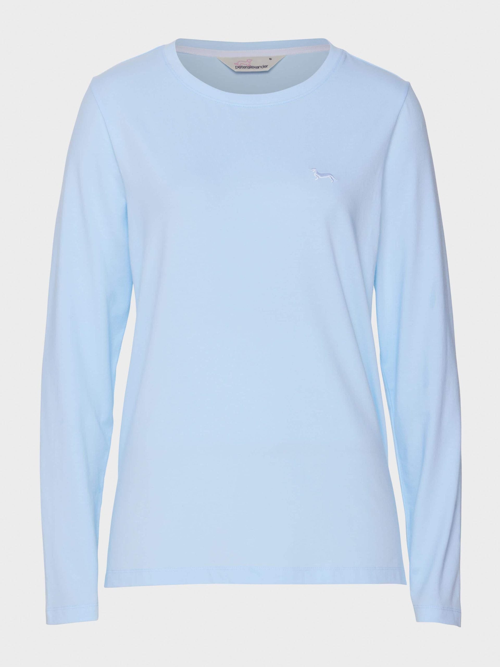 Pale Blue Long Sleeve Top paleblue image 3