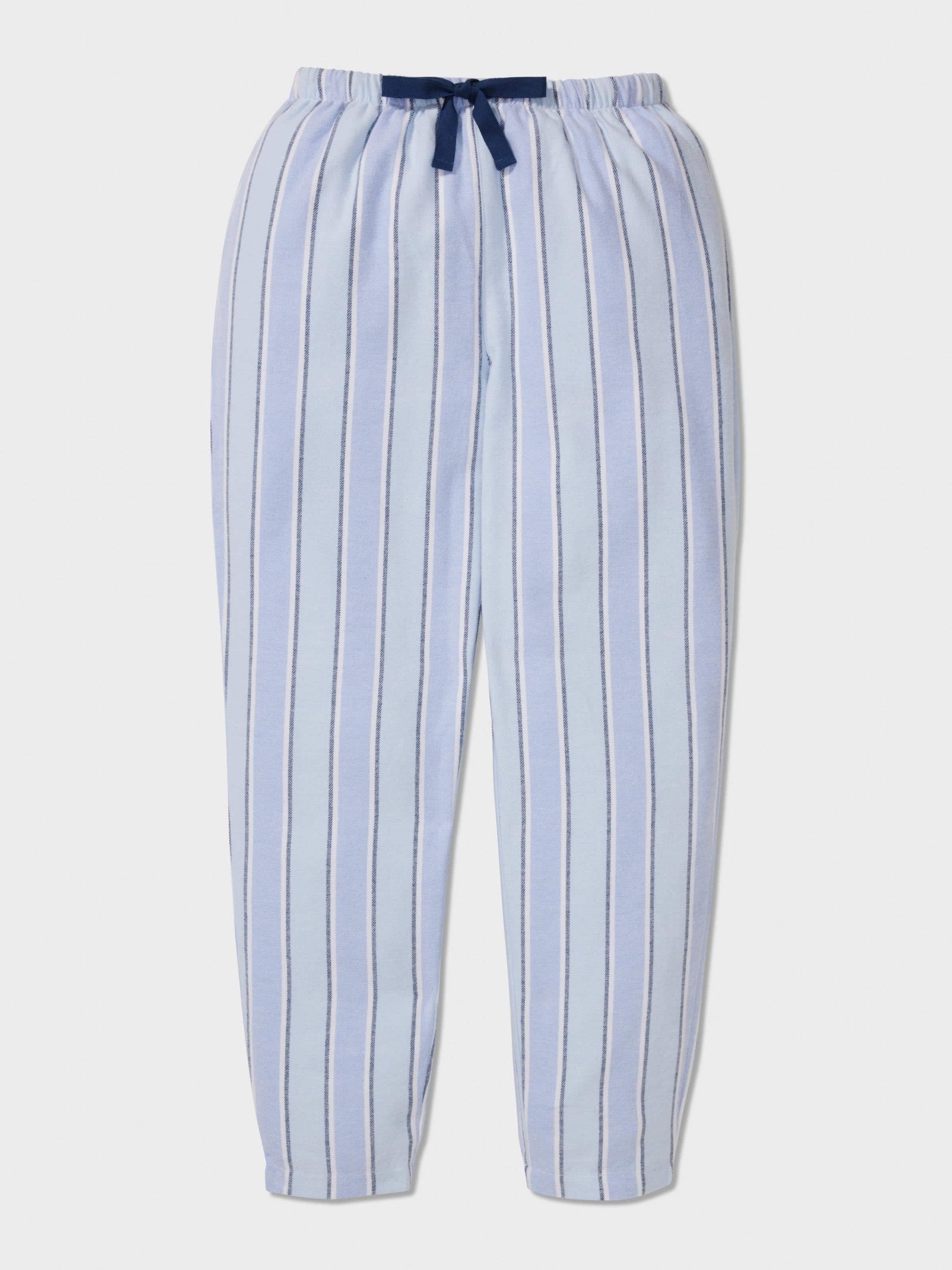 Boys Blue Stripe Long Pj Set multi image 1
