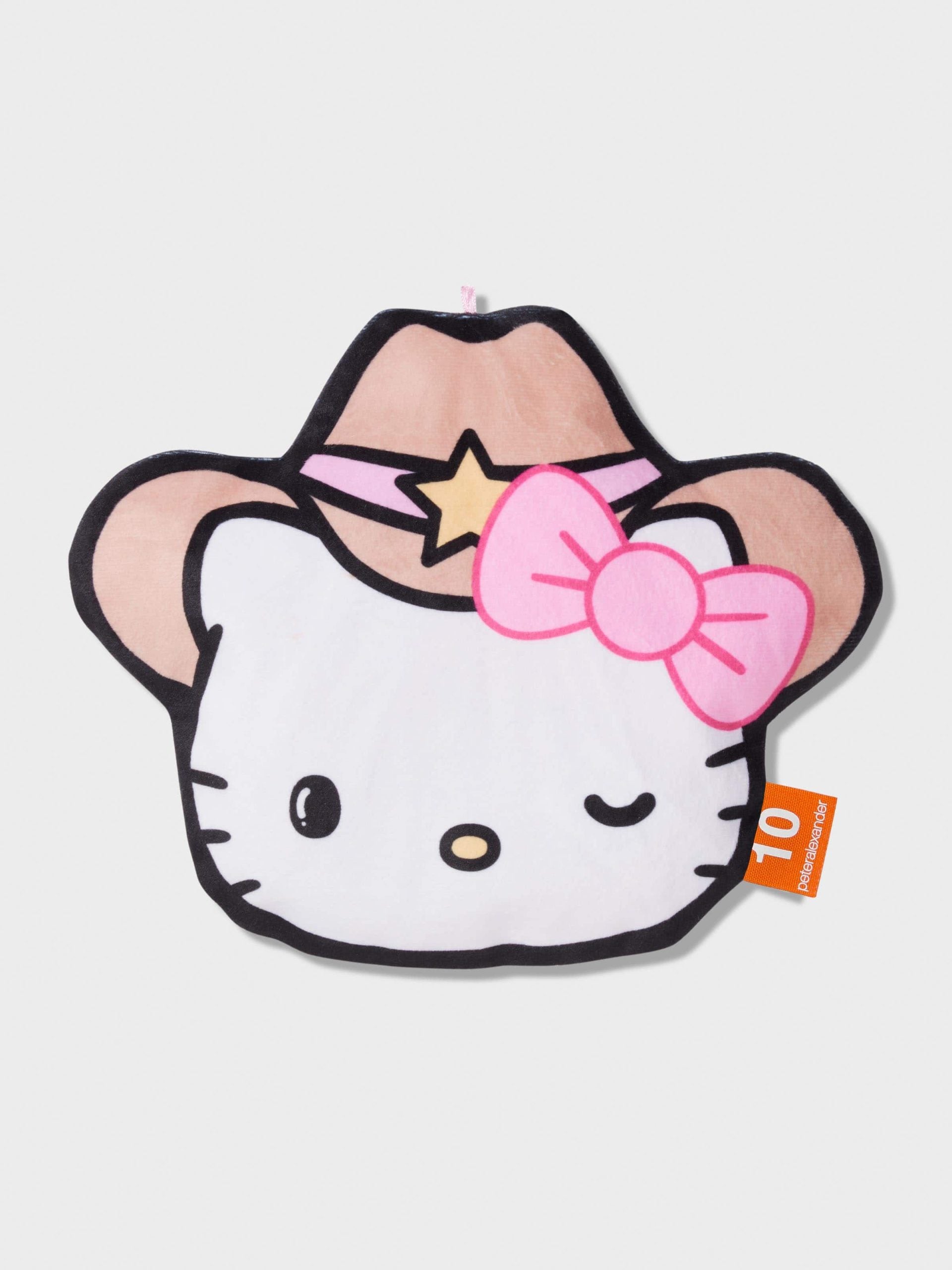 Girls Hello Kitty Cowboy Long Plush Classic Pj Set Multi image 3