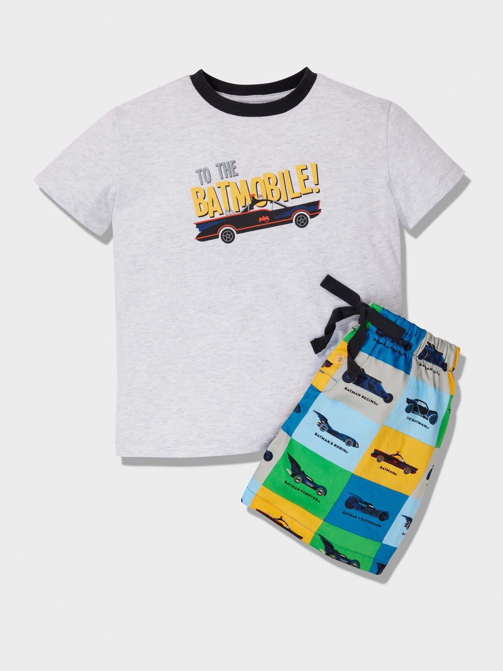 Boys Batmobile Short Pj Set multi image 2