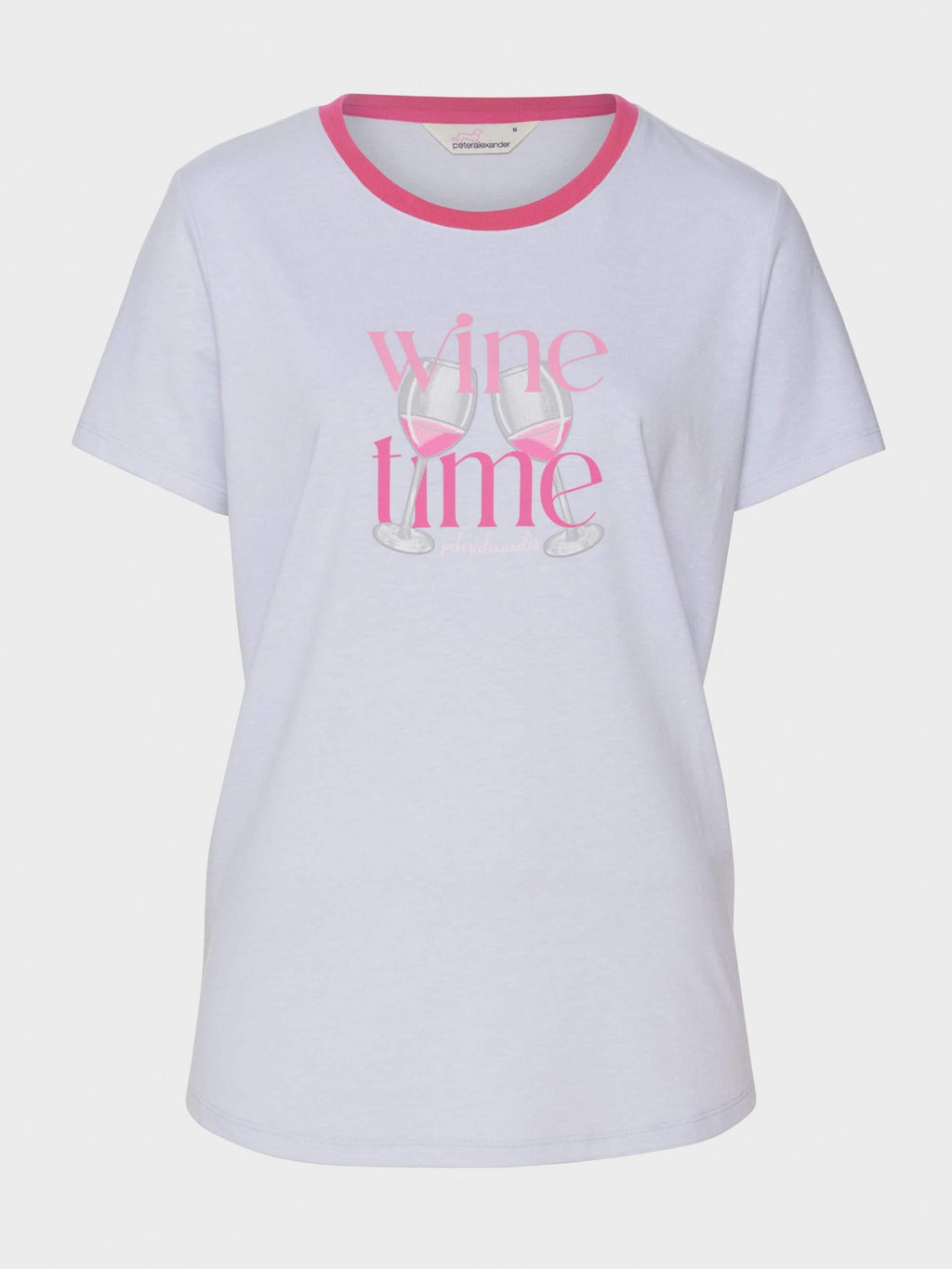 Wine Time Tee greymarle image 3