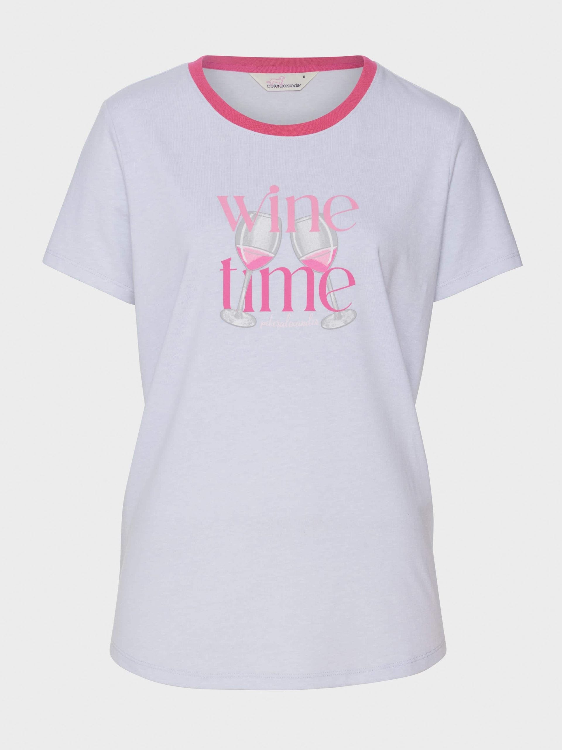 Wine Time Tee greymarle image 3
