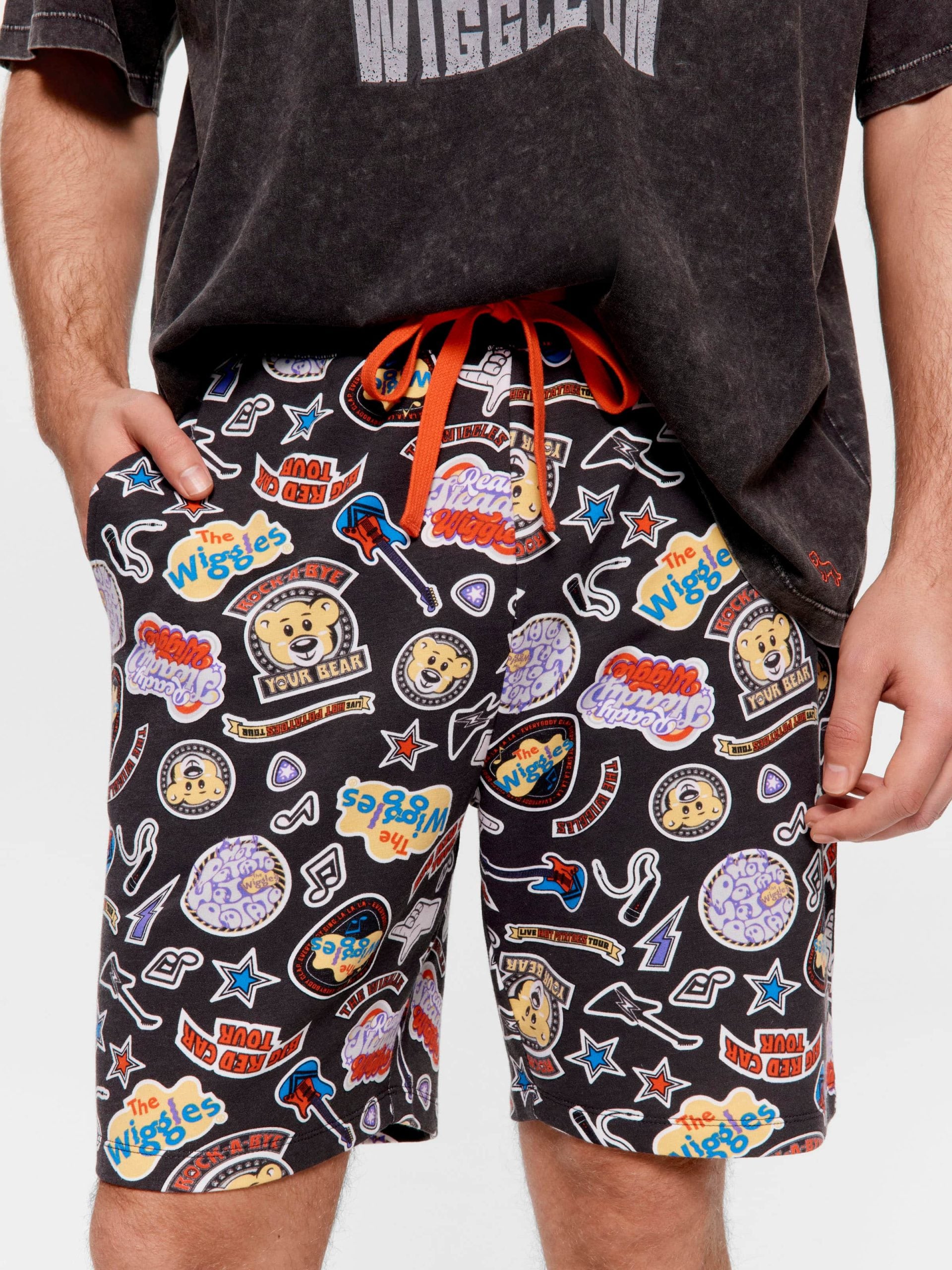 The Wiggles Icon Knit Mid Short Multi image 1