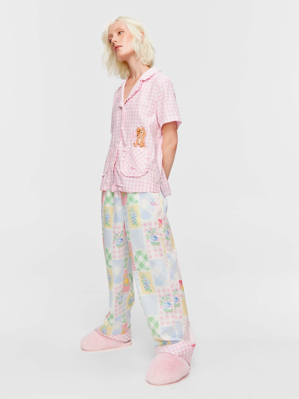 Patchwork Fashion Pj Pant multi image 1