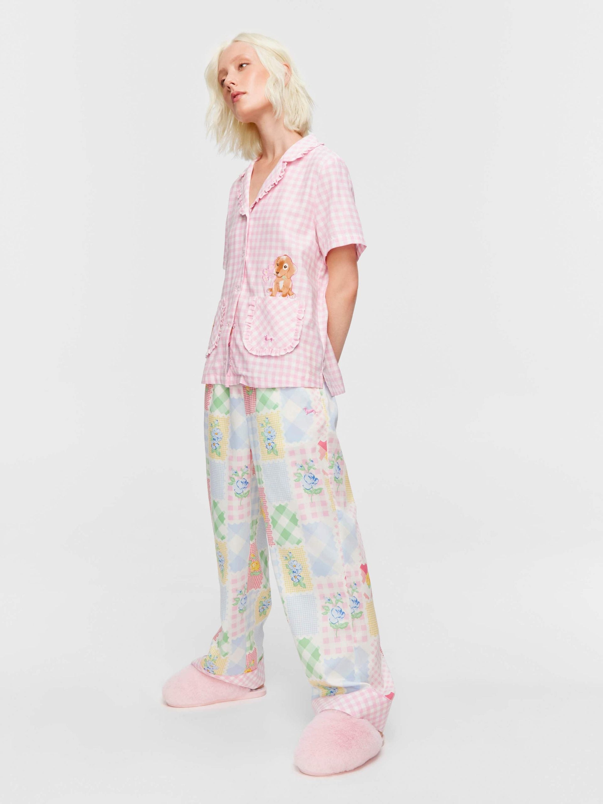 Patchwork Fashion Pj Pant multi image 1