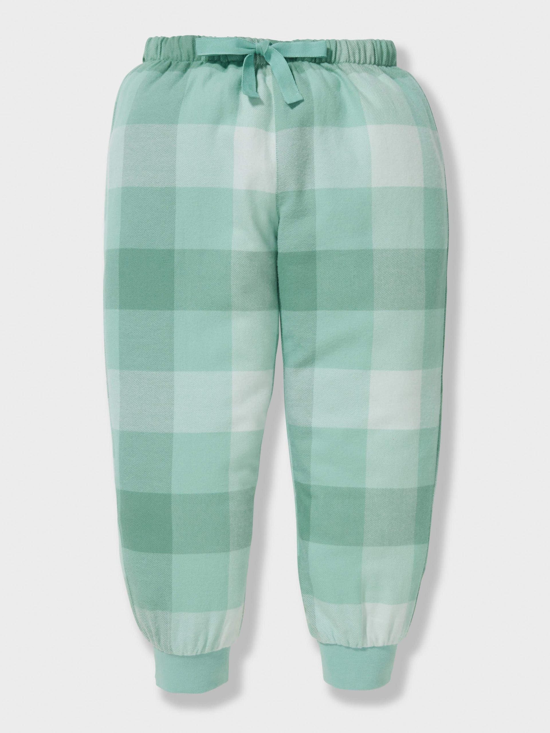 Boys Heritage Check Pj Set green image 1