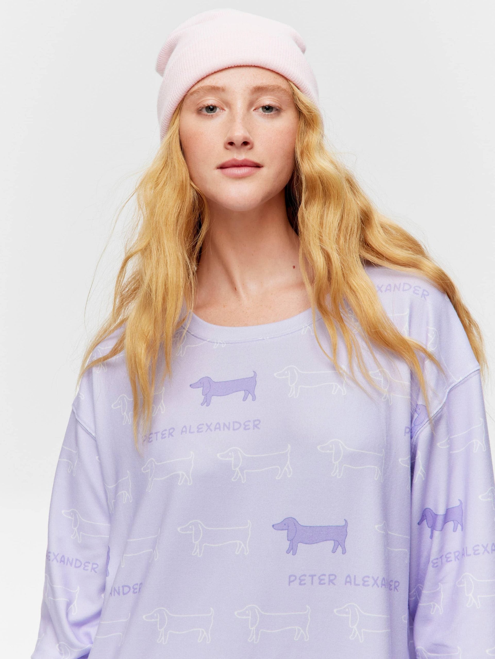 Plush Penny Walk Long Sleeve Nightie multi image 2
